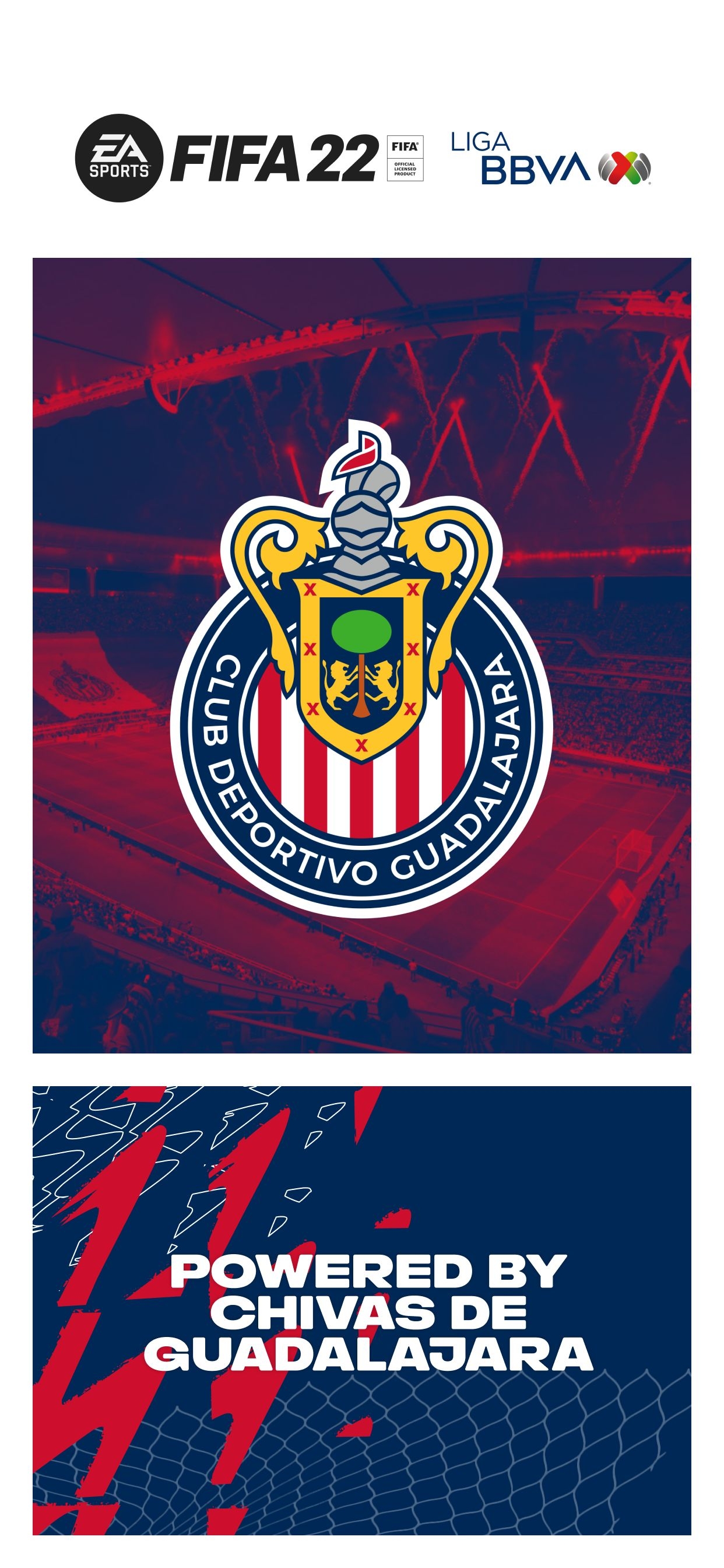 1250x2690 EA SPORTS FIFA 22 Club Packs Deportivo Guadalajara, Phone