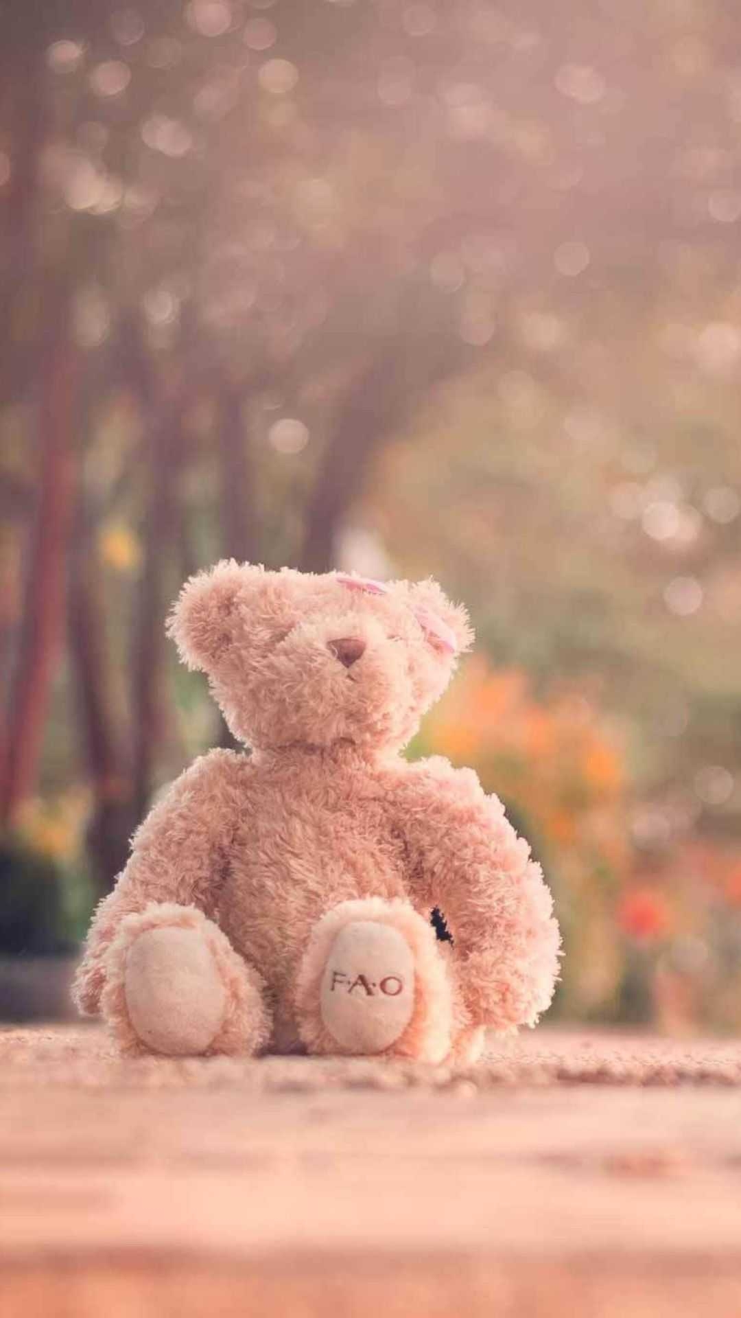 1080x1920 Teddy Bear Wallpaper, Phone