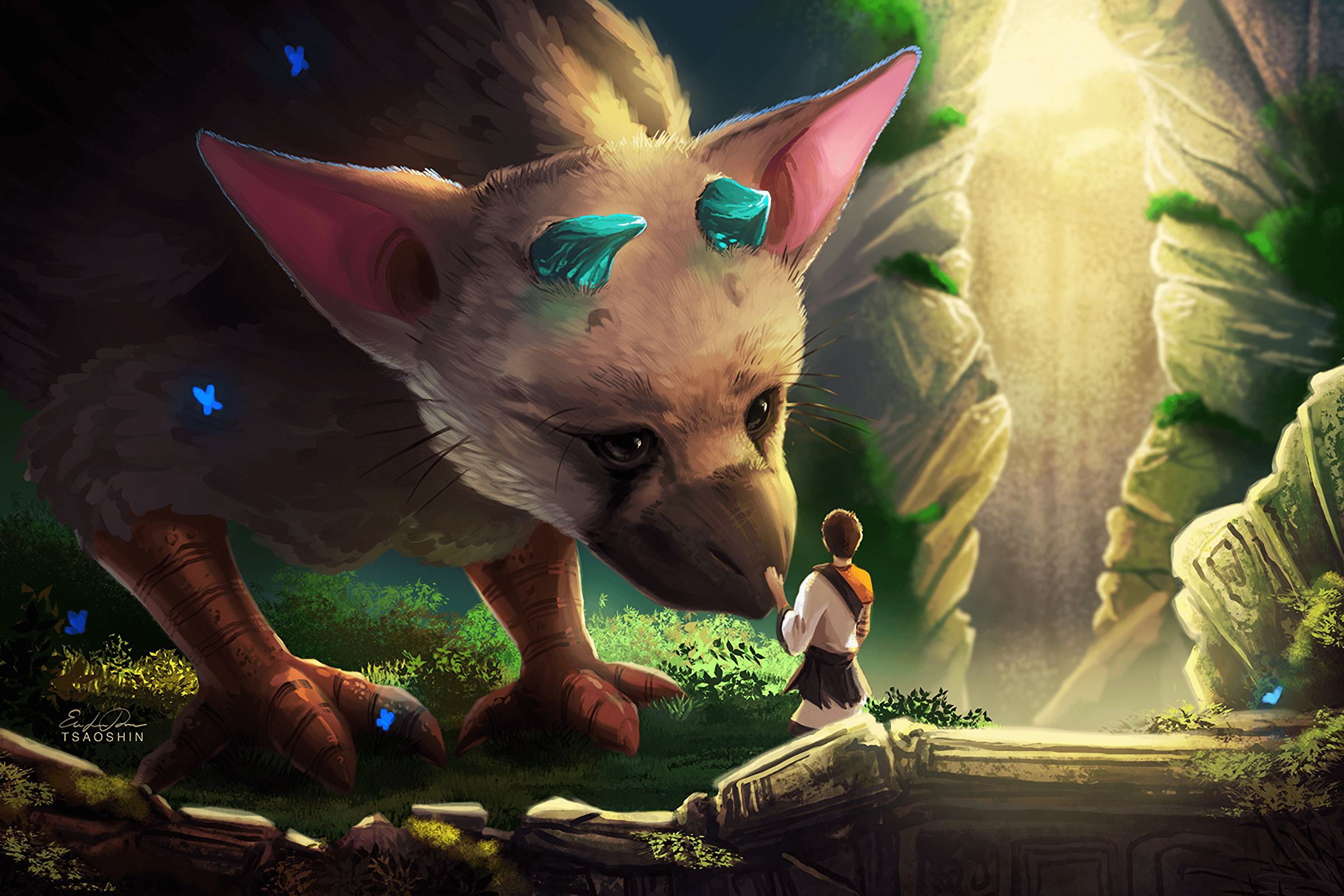 2400x1600 The Last Guardian HD Wallpaper, Desktop