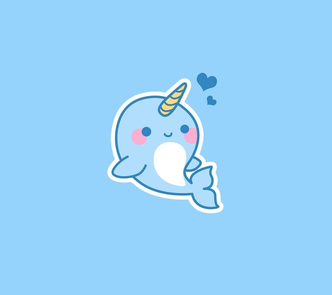 1080x960 Narwhal Love wallpaper, Desktop