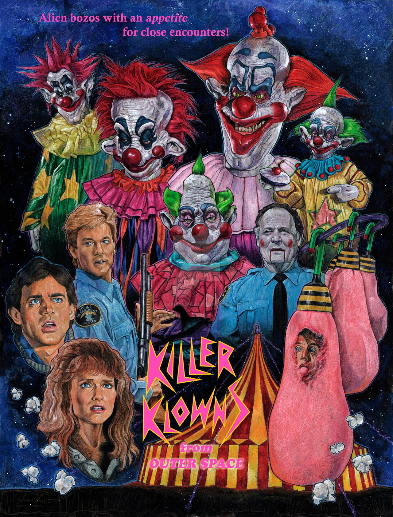 1280x1690 Killer Klowns from Outer Space Klowns from Outer, Phone