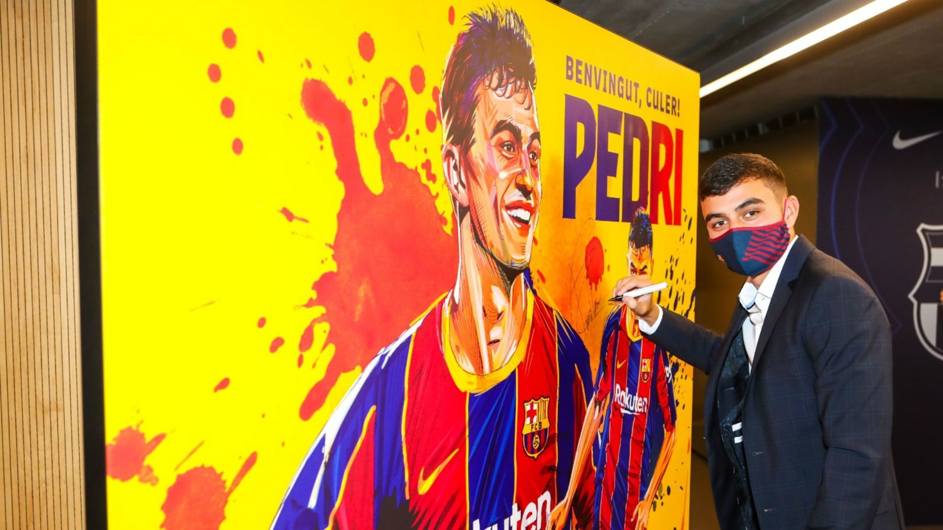 1920x1080 Pedri hopes Messi remains at Barca: I want to learn from the best, Desktop