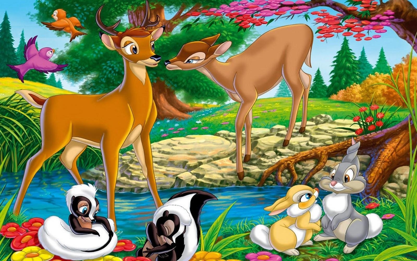 1600x1000 Cartoon Network Walt Disney Picture: Bambi HD Wallpaper, Desktop