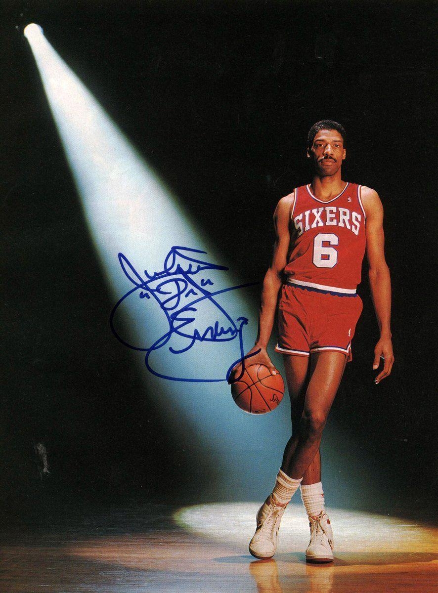 890x1200 Julius Erving Signed Photo, Phone