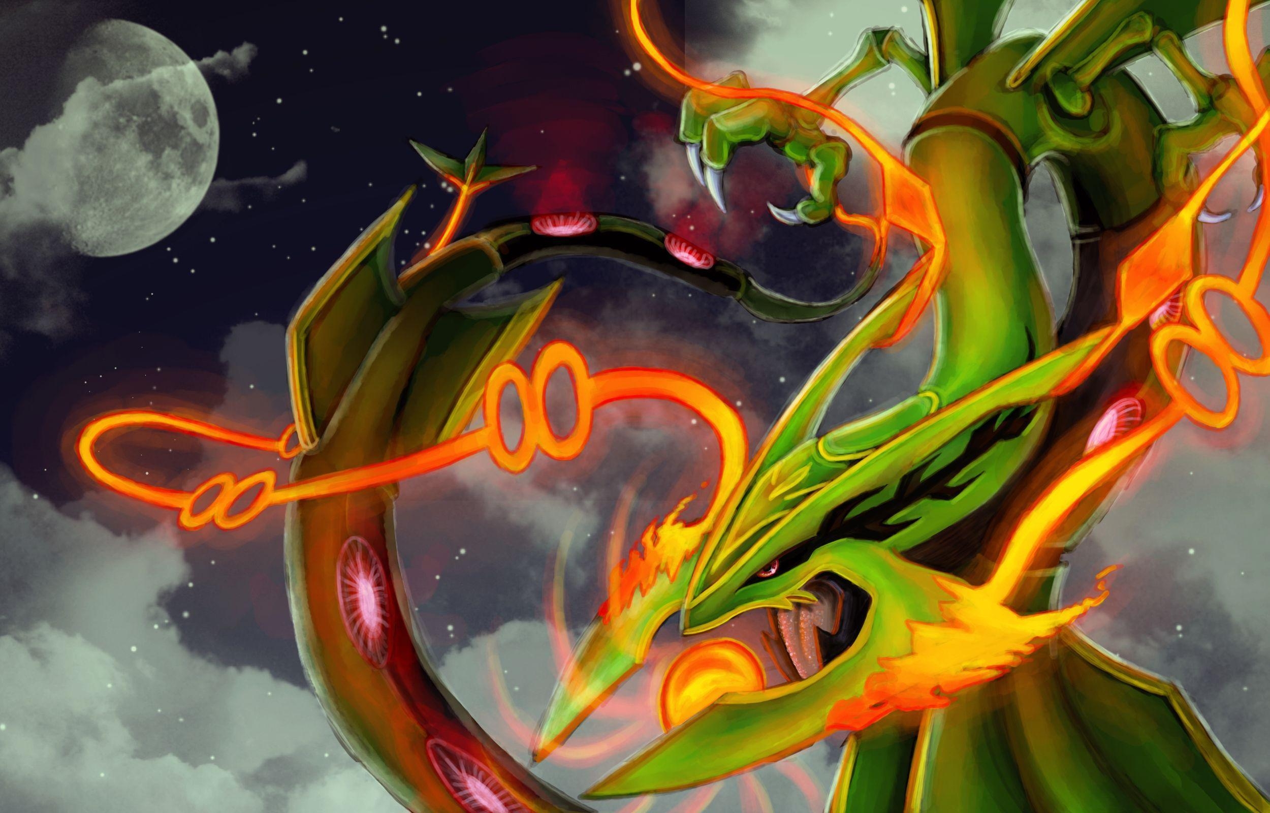 2500x1600 Rayquaza Wallpaper, Desktop