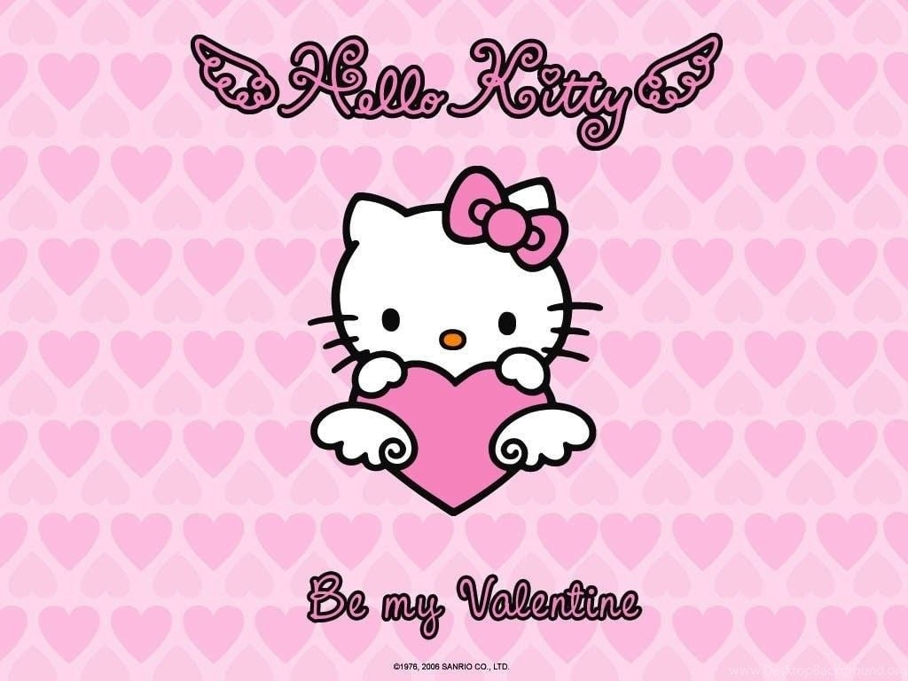 1030x770 Hello Kitty Valentine Wallpaper Desktop Background, Desktop