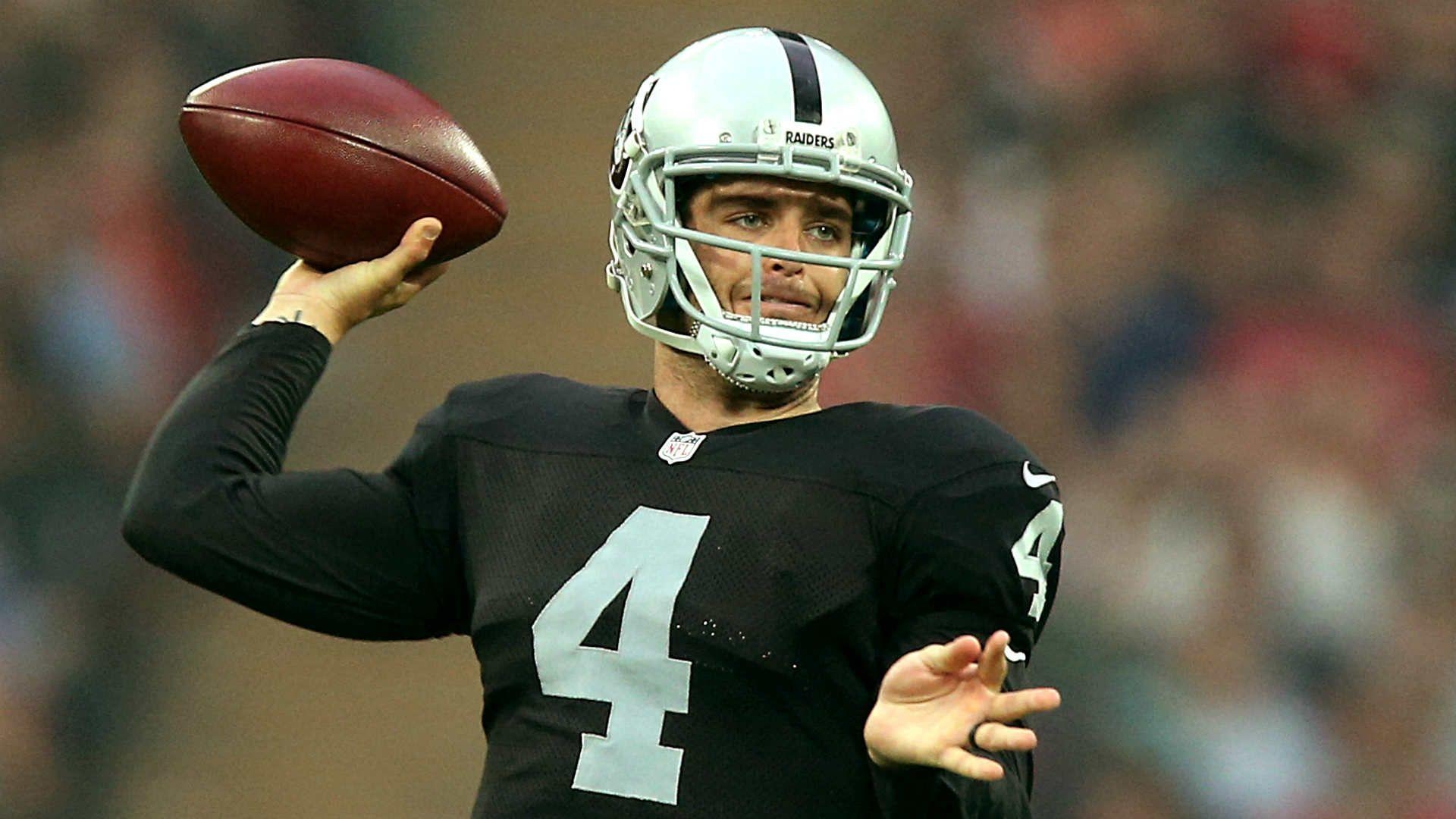 1920x1080 Raiders QB Derek Carr has injured finger; surgery possible. NFL, Desktop