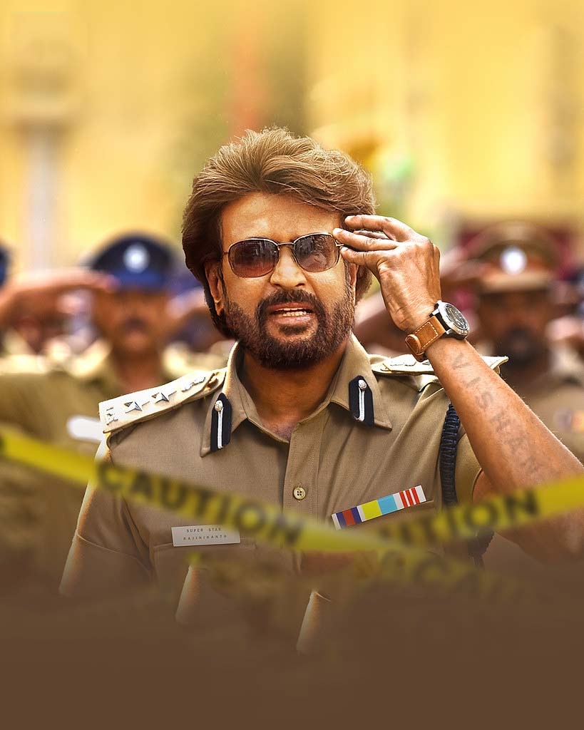 820x1030 Darbar Rajini Mass Stills HD Wallpaper, Phone