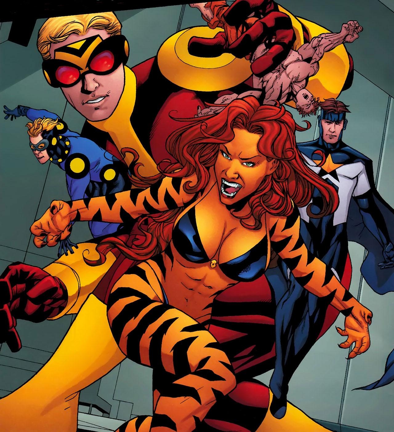 1280x1410 Tigra Comics Coast Avengers, Phone