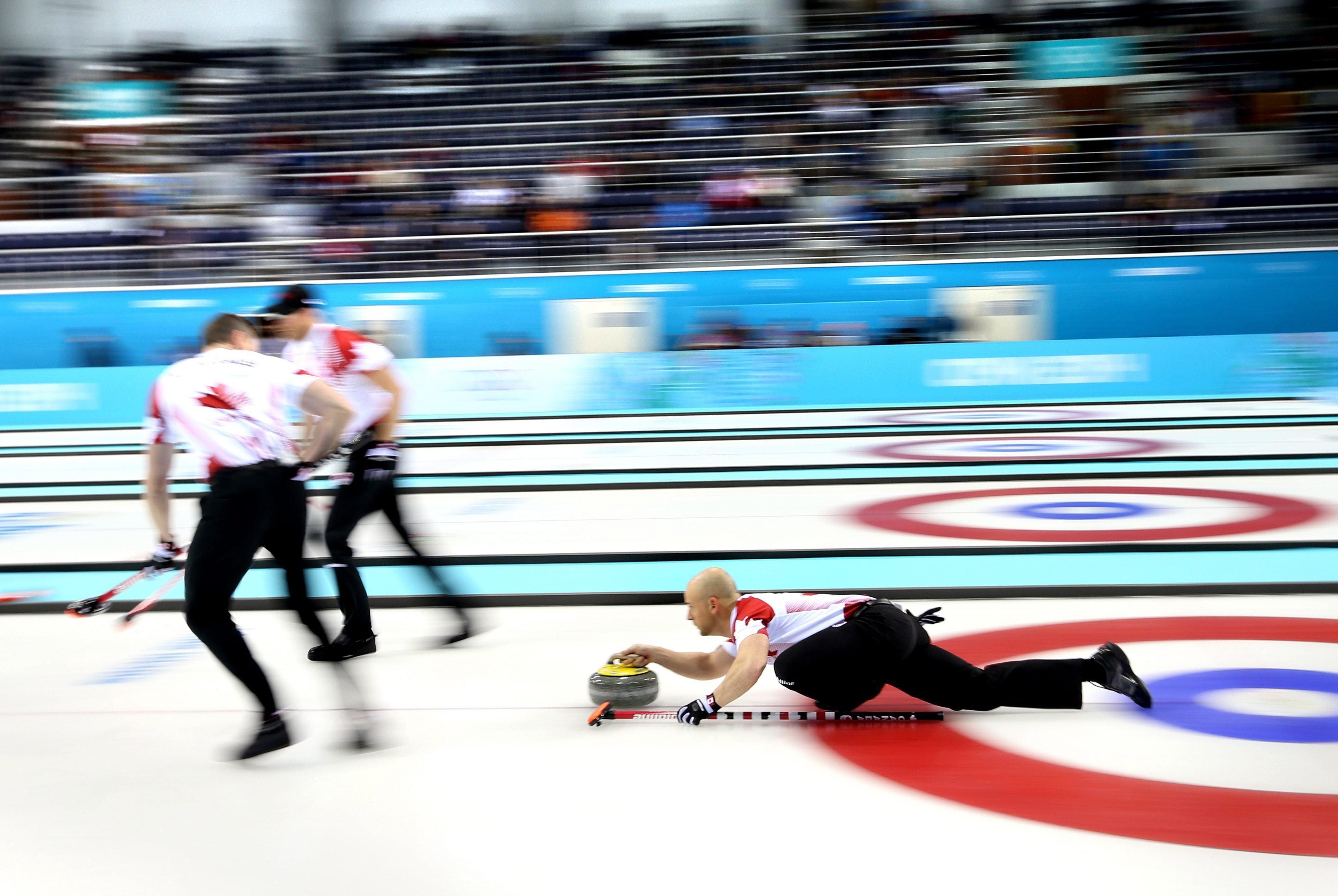 3910x2620 Curling competition at the Olympic Games in Sochi wallpaper, Desktop