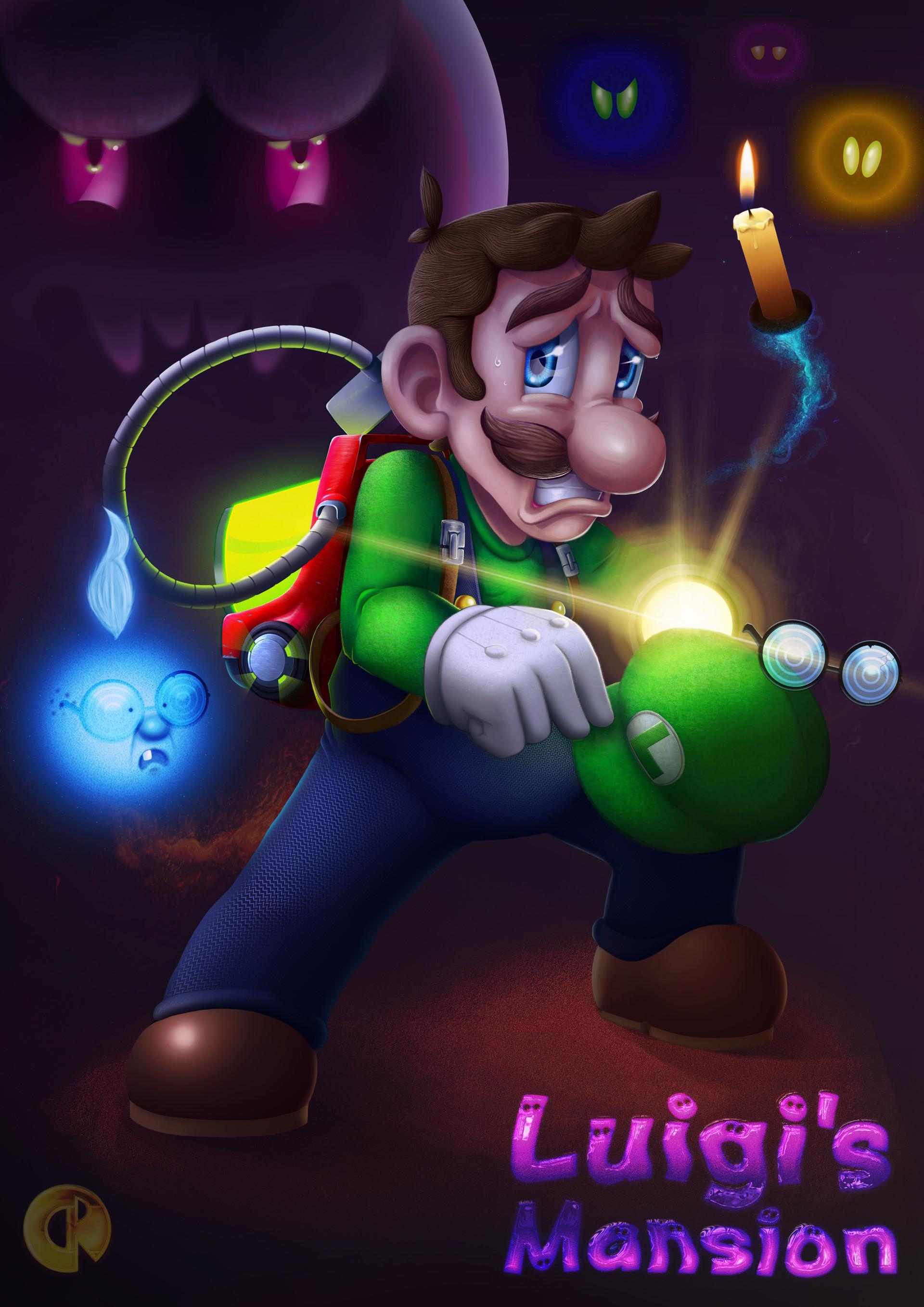 1920x2720 Luigi's Mansion, Chris Read (new), Phone