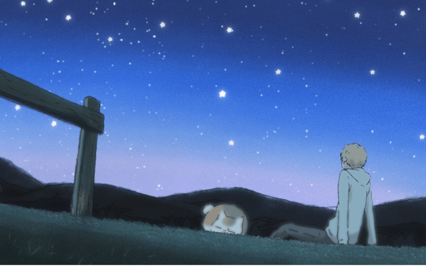 1440x900 Thought I'd share some wallpaper I made from the Natsume Yuujinchou, Desktop