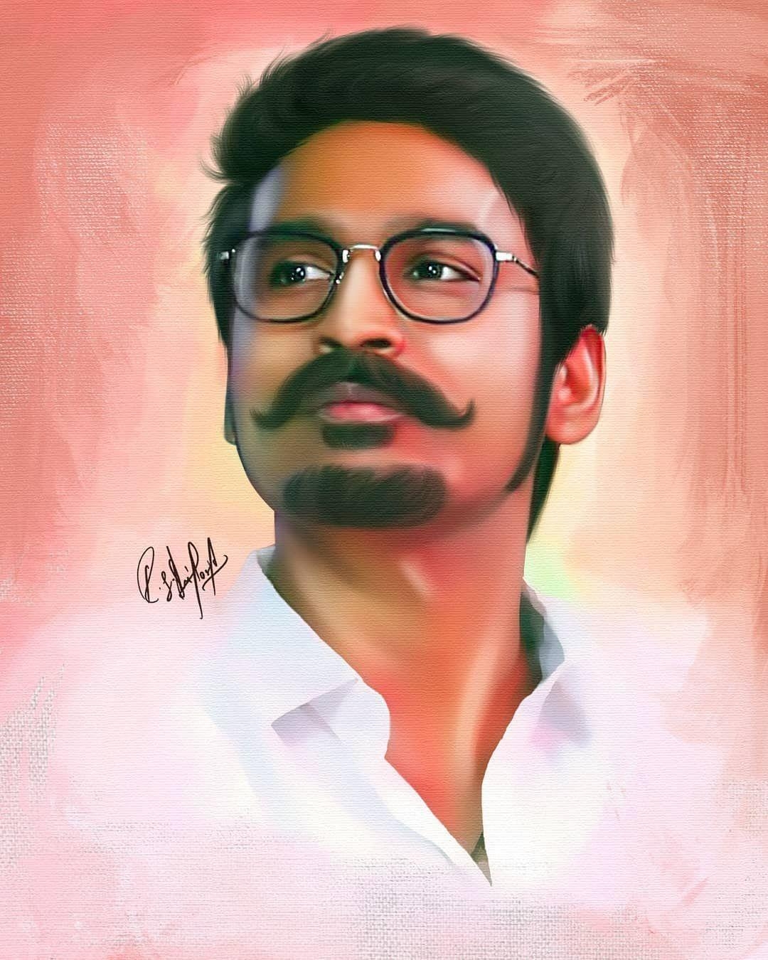 1080x1350 Dhanush Maari look. Digital painting.in.com, Phone