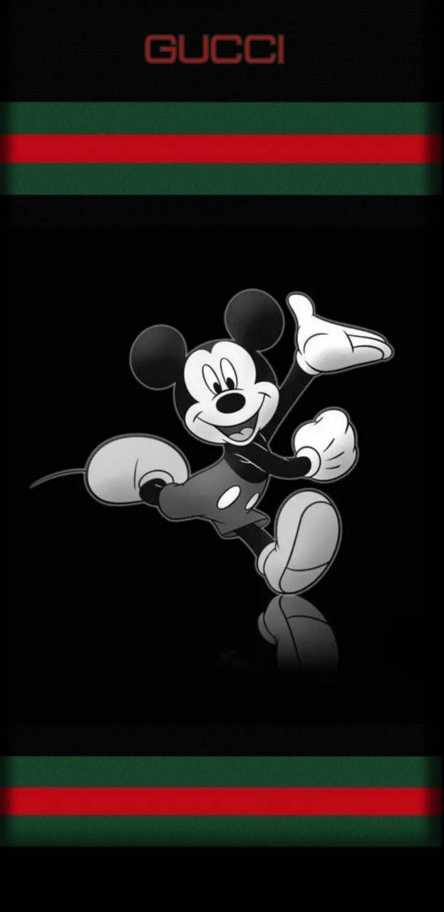 630x1280 Gucci Mickey Mouse Wallpaper Free Gucci Mickey Mouse, Phone