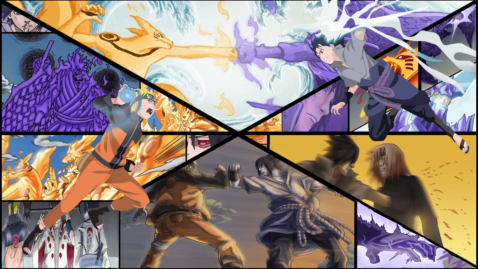 1600x900 Naruto Shippuden Sasuke Vs Naruto Wallpaper, Desktop