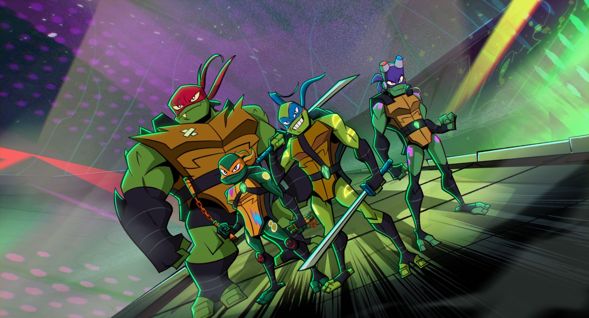 2000x1080 Rise Of The TMNT Image Reveal First Look At New Netflix Animated Movie, Desktop