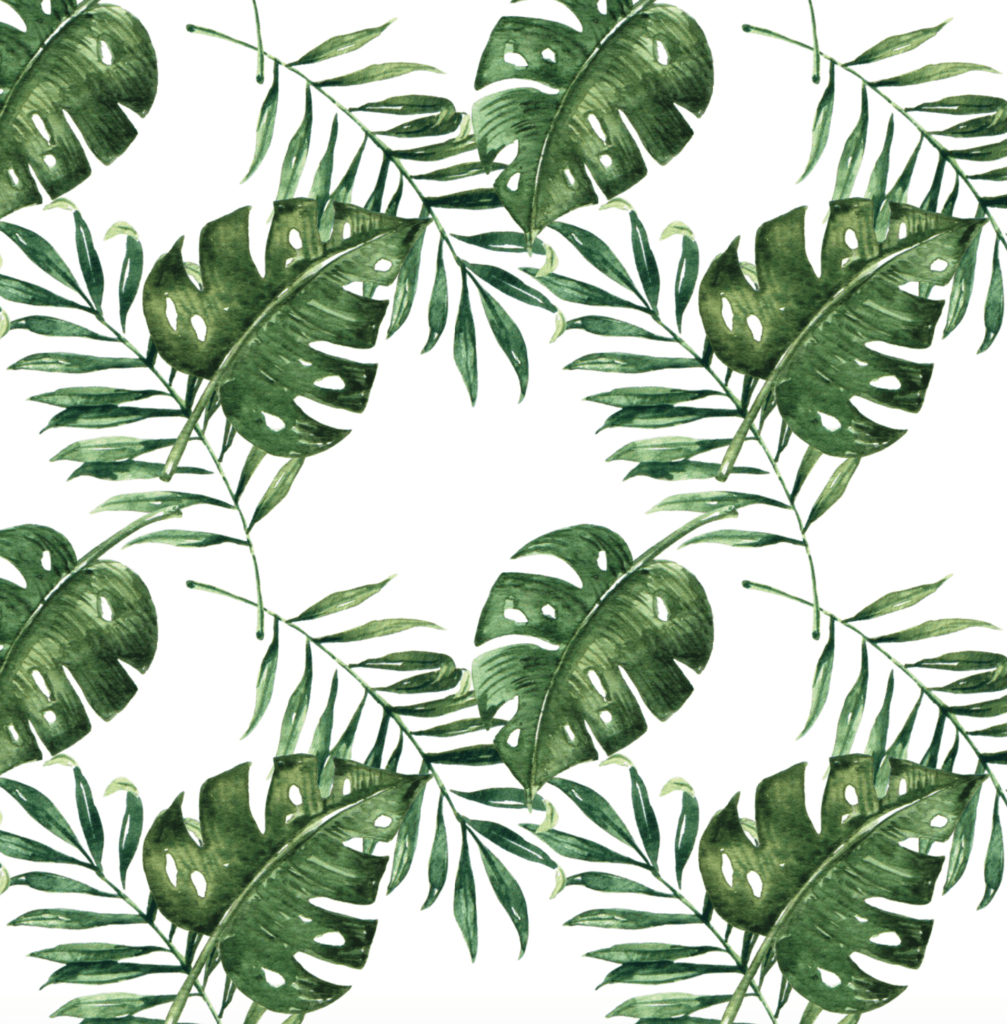 1010x1030 Palm Leaf Wallpaper (Self Adhesive), Phone