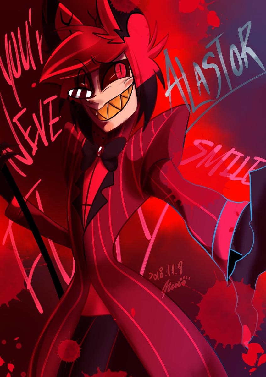 850x1200 Alastor (Hazbin) Hotel Anime Image Board, Phone