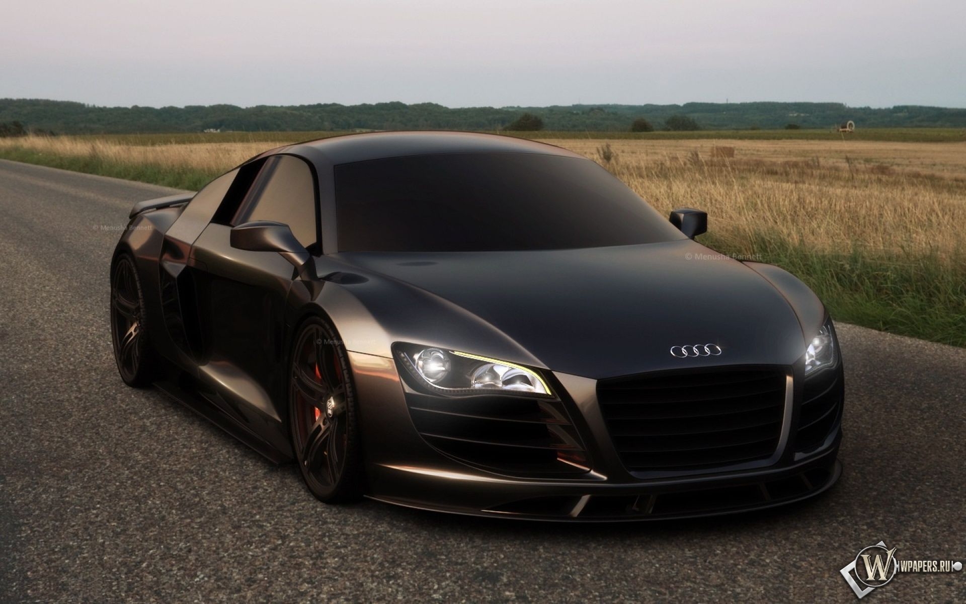 1920x1200 Audi R8 Black Wallpaper Free Audi R8 Black Background, Desktop