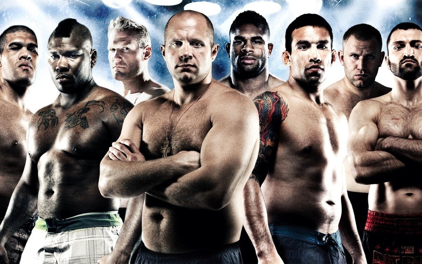 1440x900 mma, strikeforce, sergei kharitonov, fighters, fedor, Desktop