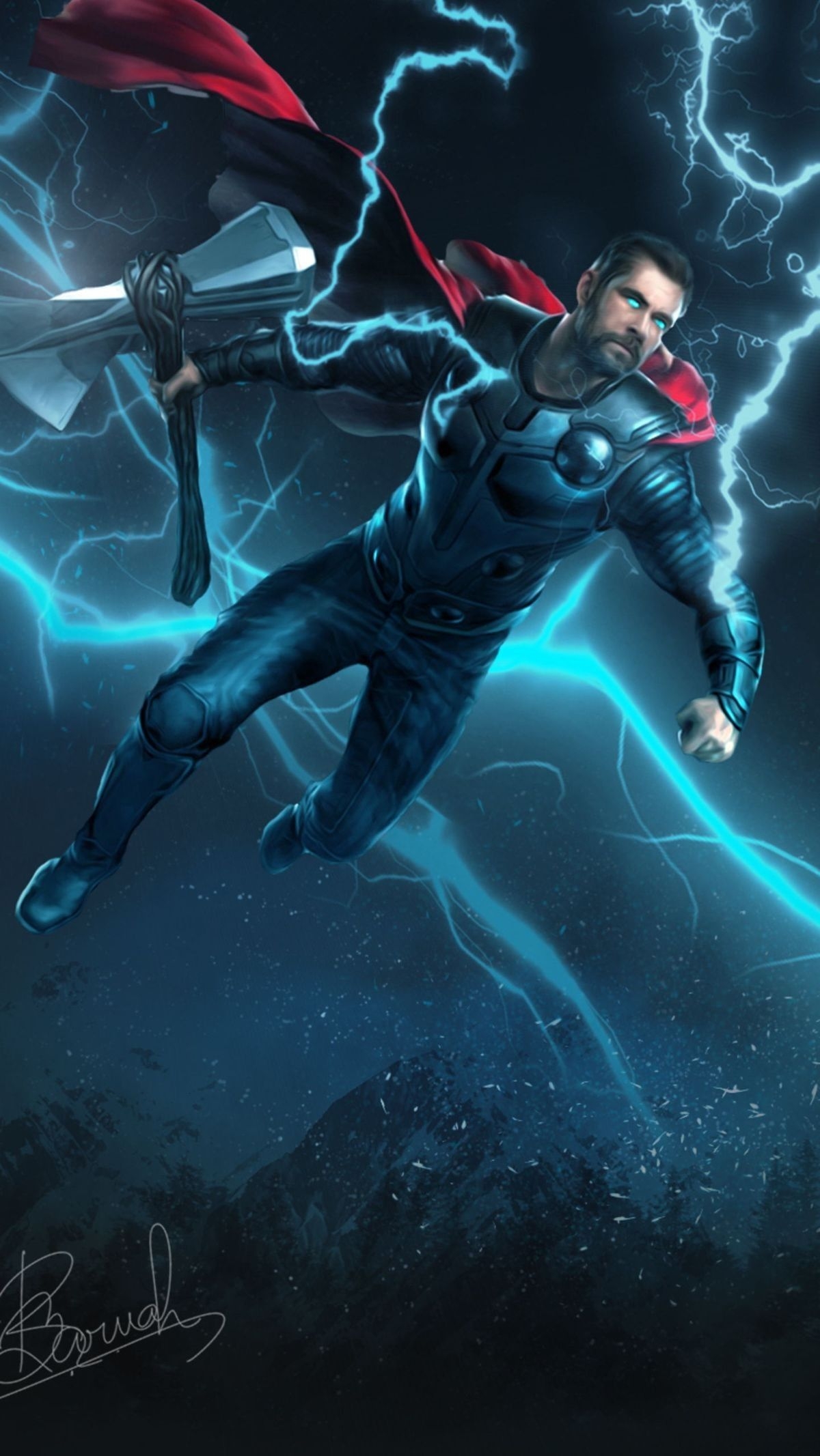 1200x2140 Thor Wallpaper, Phone