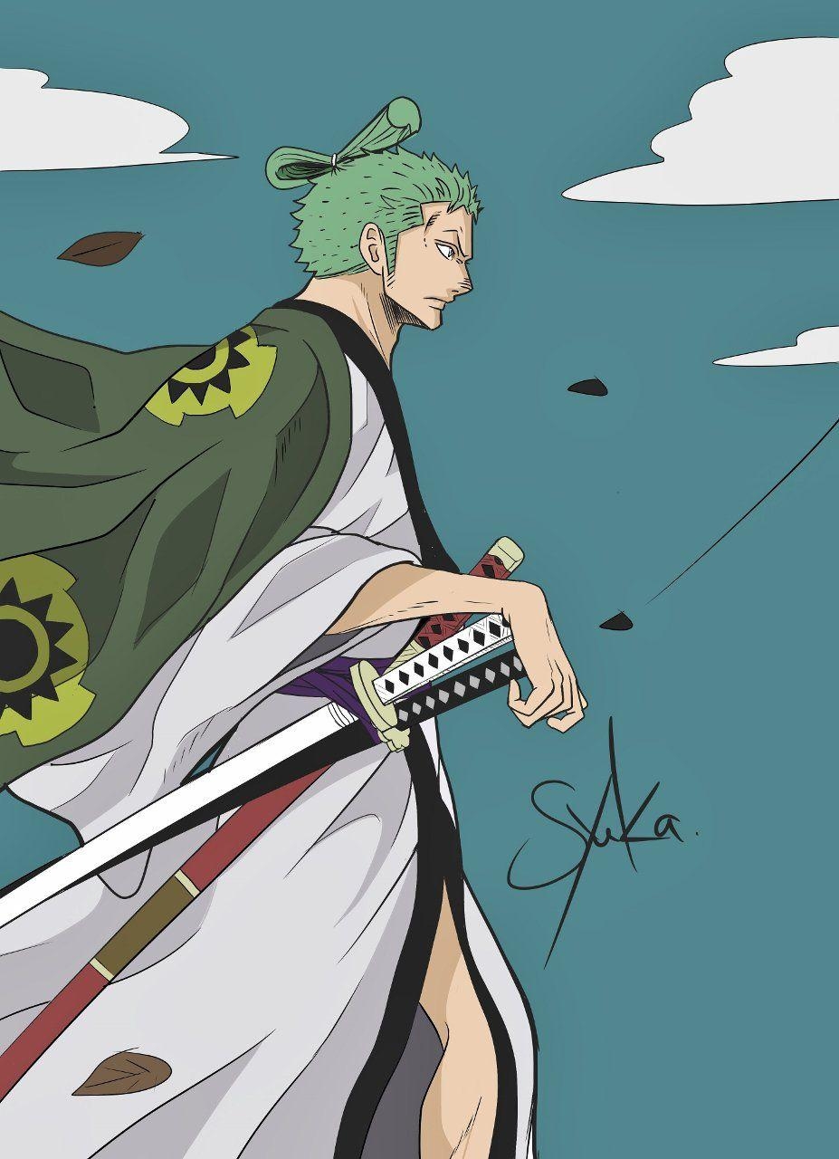 930x1280 Roronoa Zoro Zorojuro Straw Hat Pirates Mugiwaras Wano One, Phone