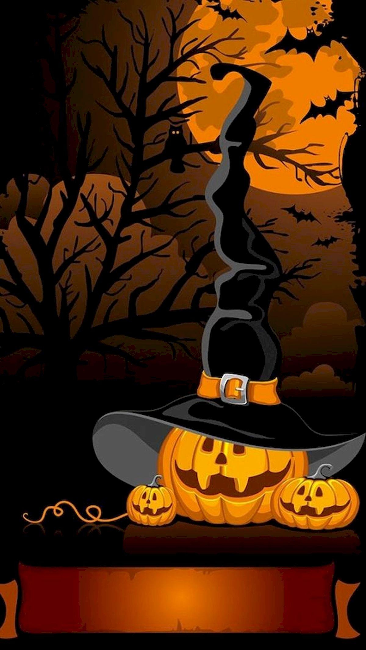 1200x2140 Wallpaper, Best Halloween Ideas Cell Phone Autumn Night, Phone