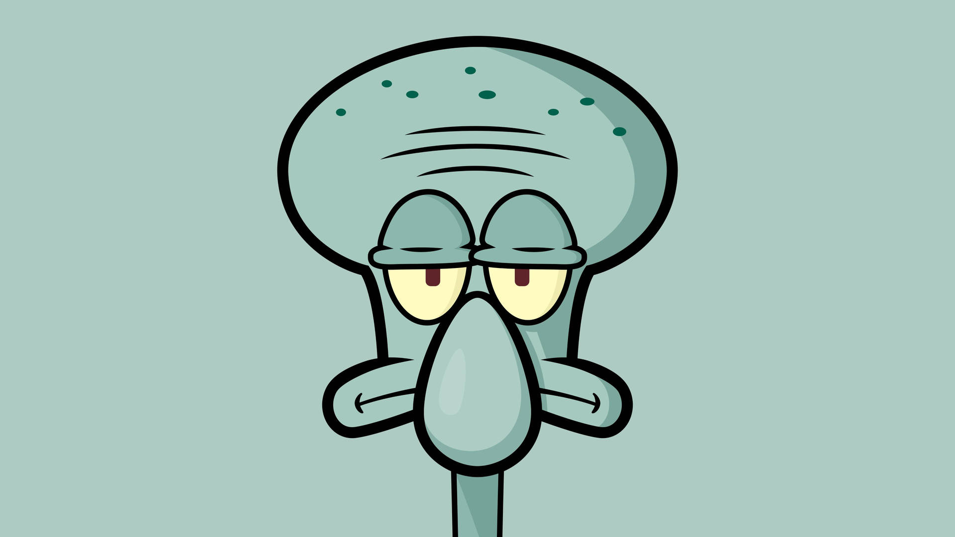 1920x1080 Sad Squidward Wallpaper, Desktop