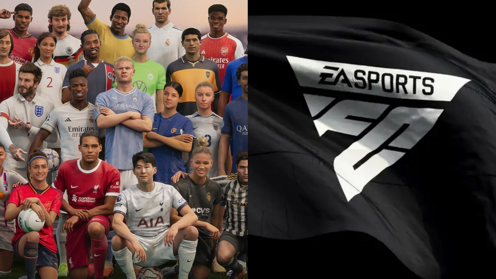 1920x1080 This is a whole different game' Haaland, Vinicius Jr, Sam Kerr & more star in EA Sports FC 24 teaser trailer. Goal.com Tanzania, Desktop