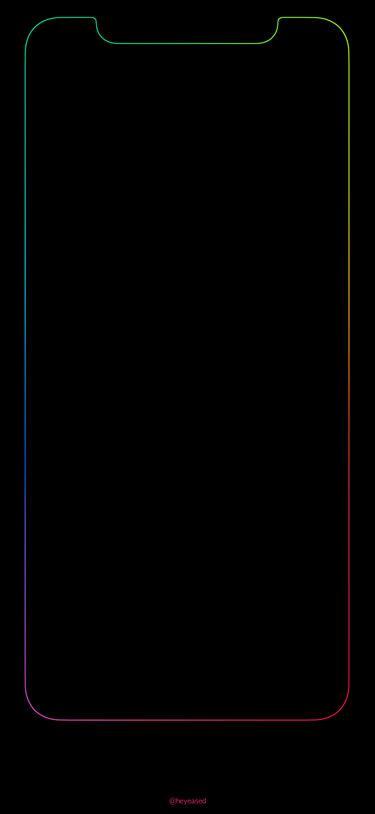 1310x2820 true black OLED wallpaper for iPhone X, Phone