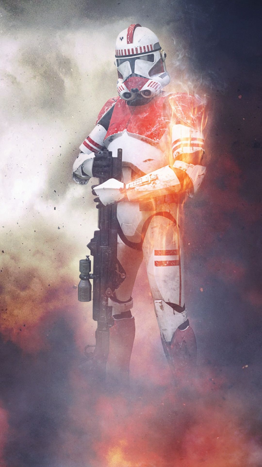 1080x1920 Clone Trooper iPhone Wallpaper, Phone