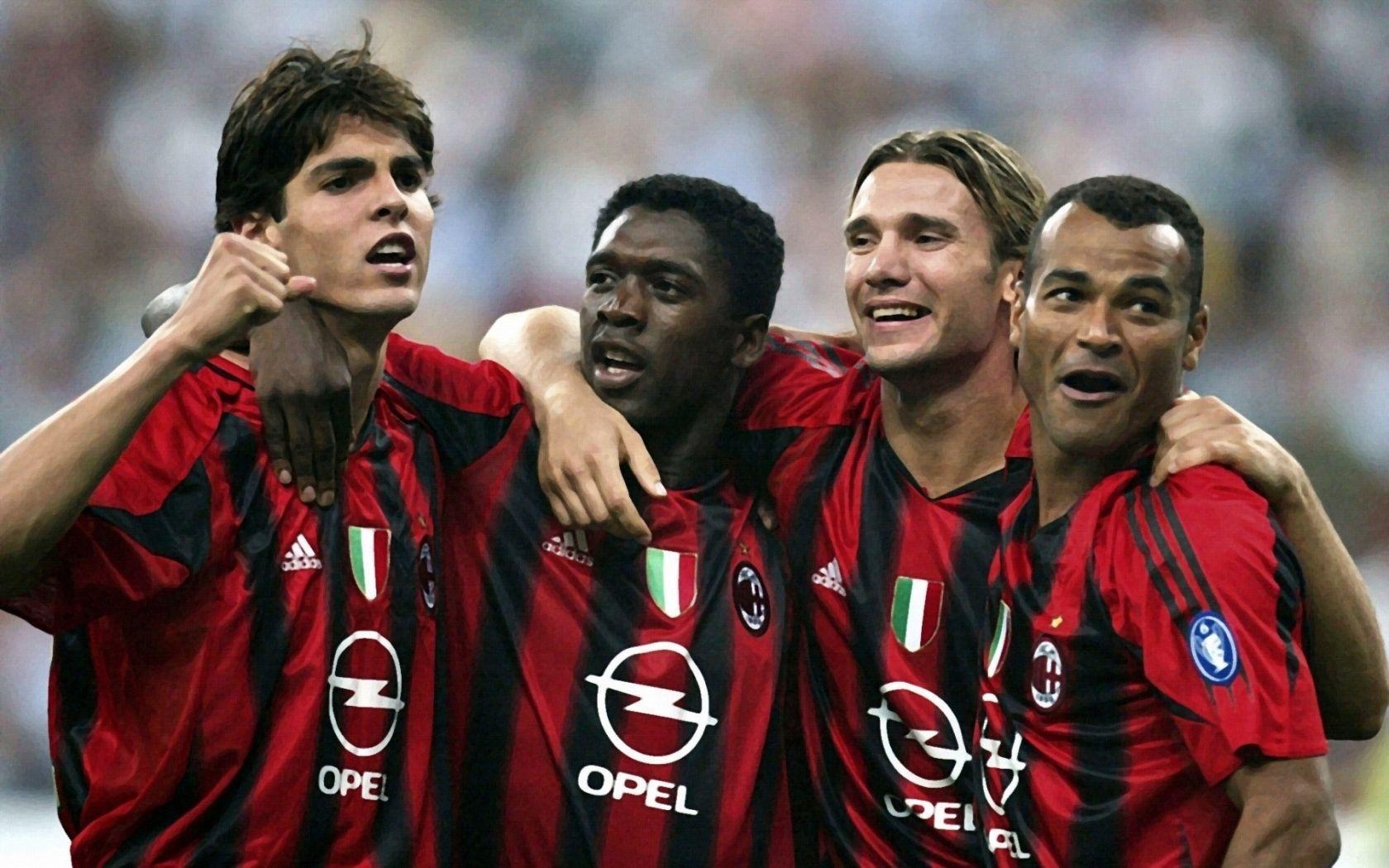 1680x1050 Milan Soccer Players Widescreen Wallpaper. Wide Wallpaper.NET, Desktop