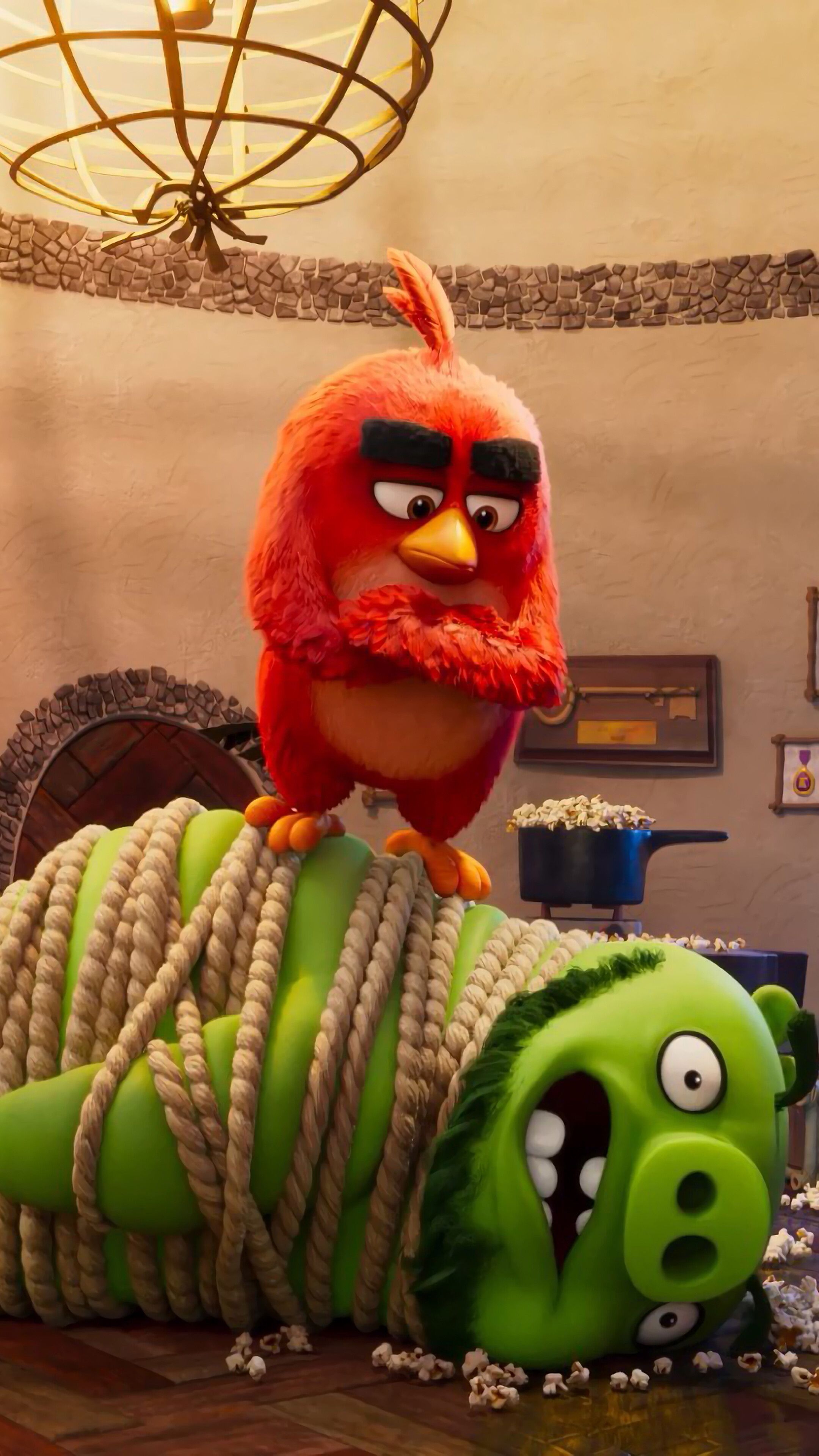 2160x3840 Angry Birds Movie Red, Leonard, 4K phone HD Wallpaper, Image, Background, Photo and Picture. Mocah HD Wallpaper, Phone