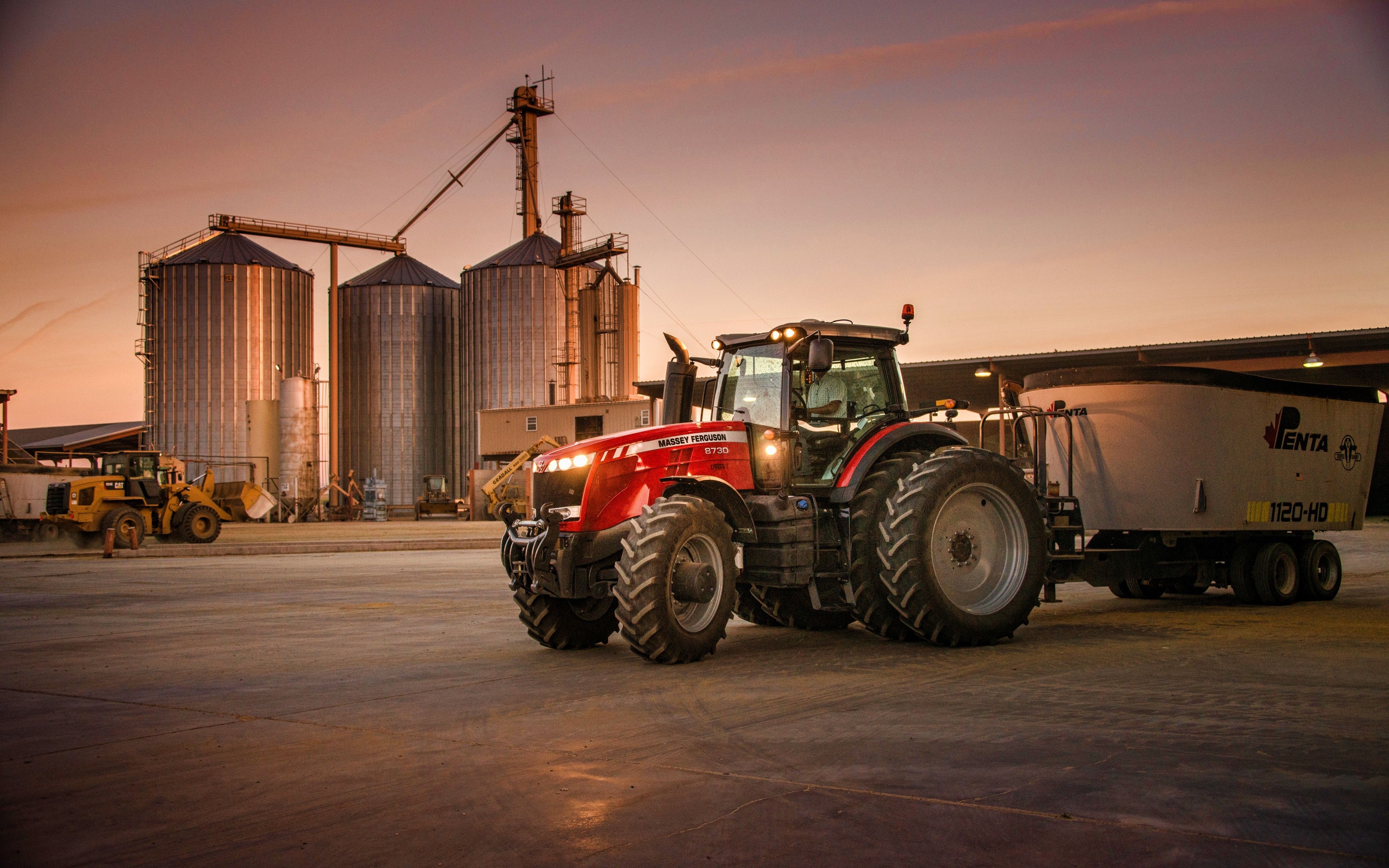 3840x2400 Massey Ferguson Tractor Wallpaper, Desktop