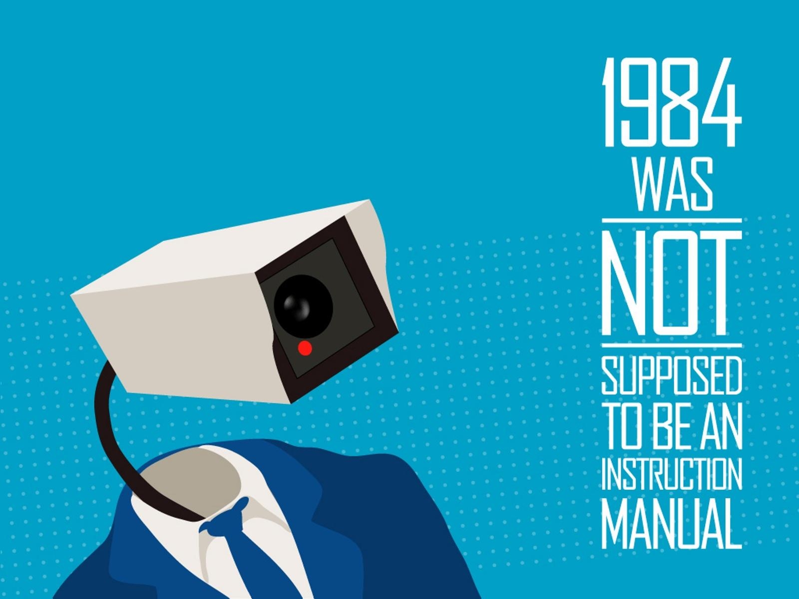 1600x1200 dystopia, cameras, George Orwell, surveillance wallpaper, Desktop