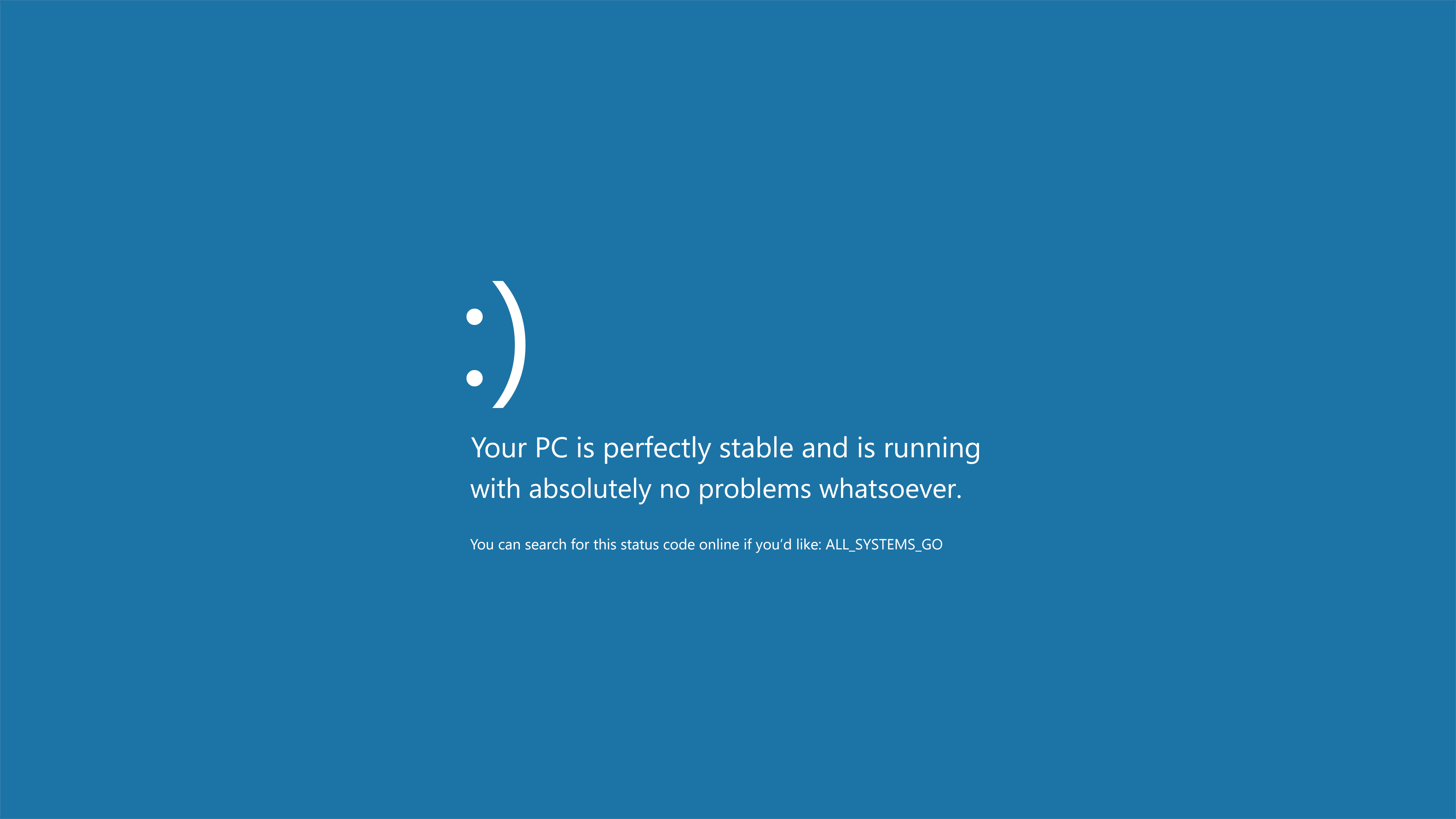 3840x2160 This 4K BSOD Wallpaper Is the Perfect Choice for Windows 10 Fanboys, Desktop