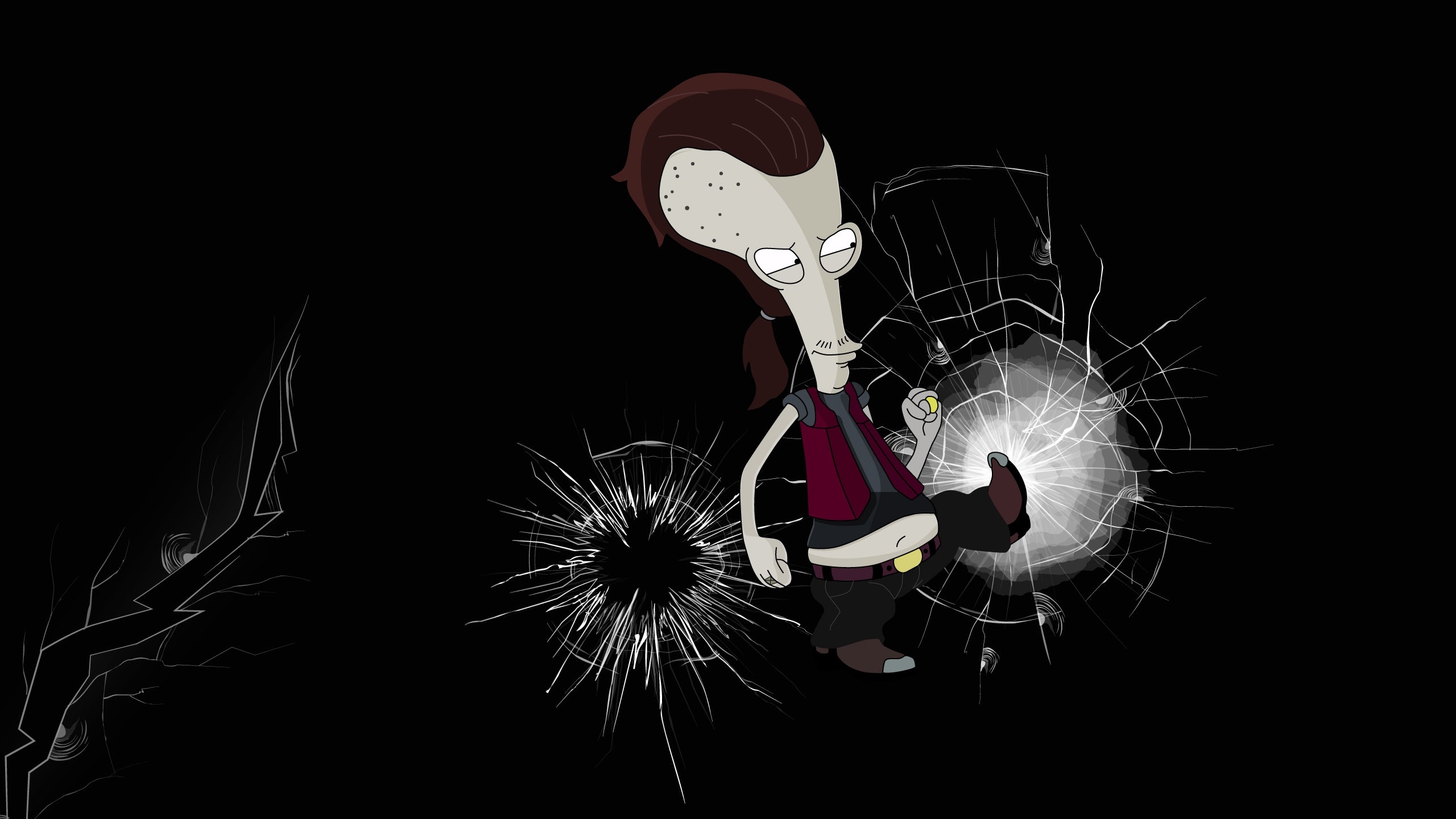 2560x1440 Bunch of high res American Dad desktop wallpaper (link in comments), Desktop