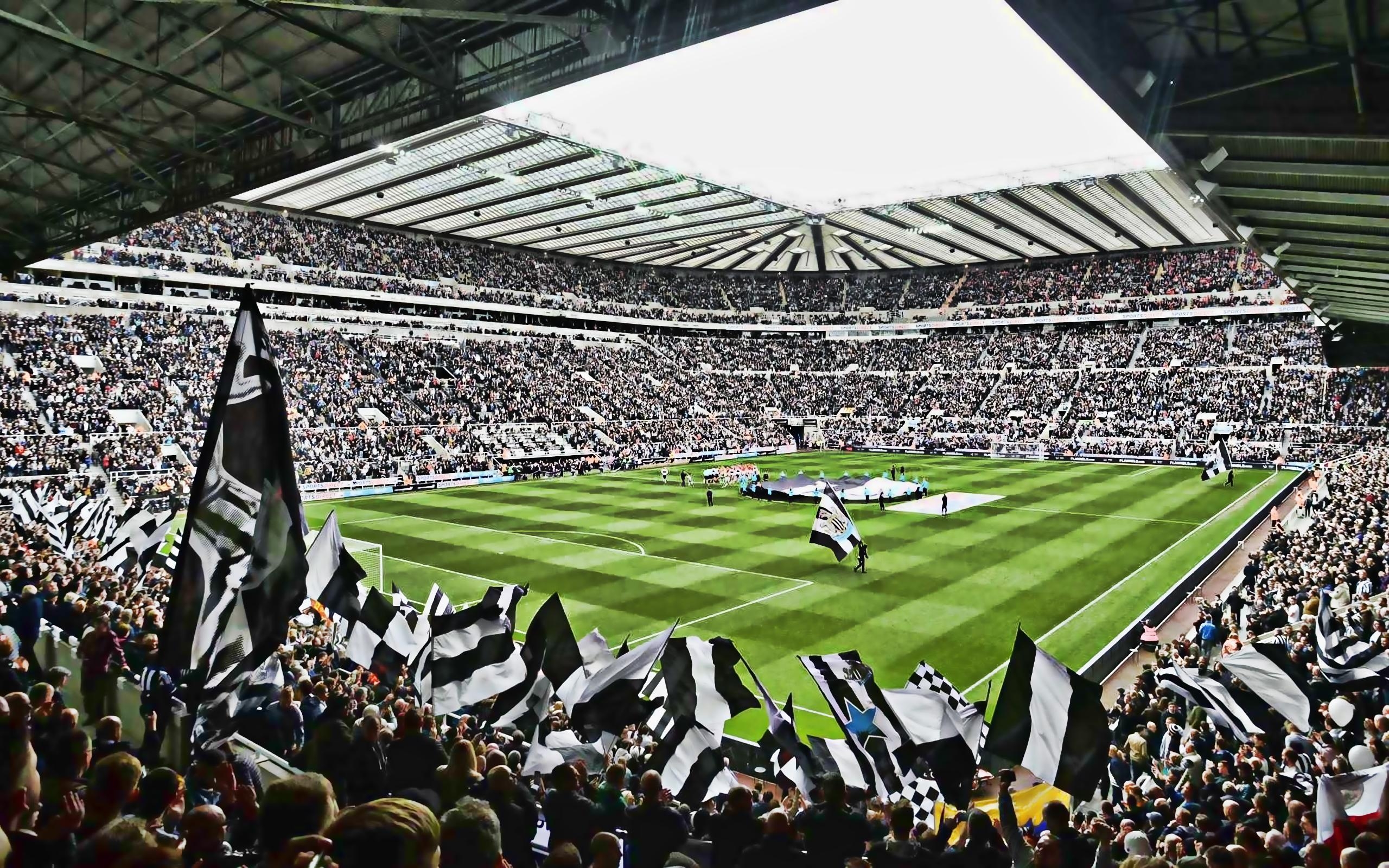 2560x1600 Download wallpaper St James Park, English Football Stadium, Desktop