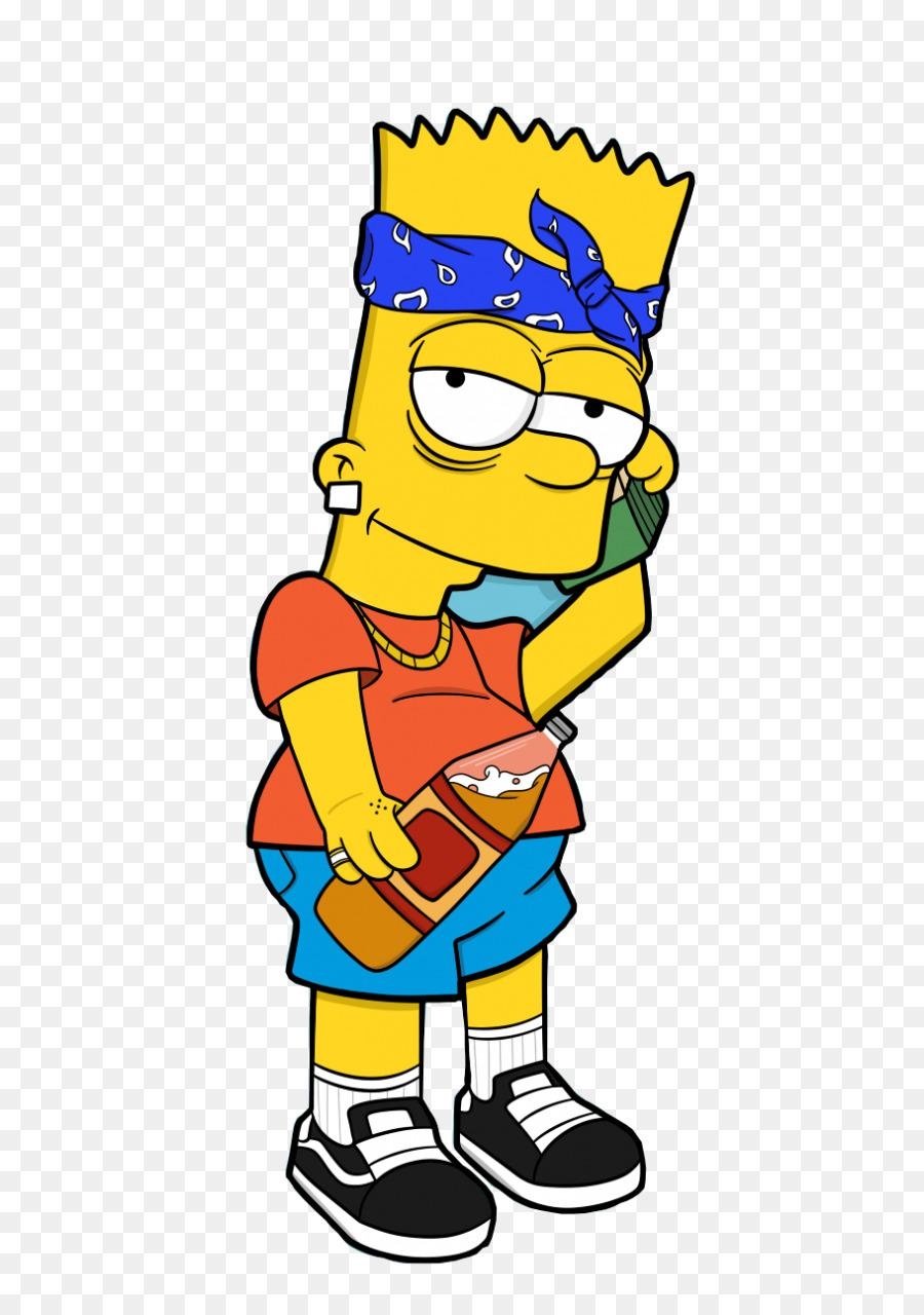 900x1280 Gangster Bart Simpson iPhone Wallpaper, Phone