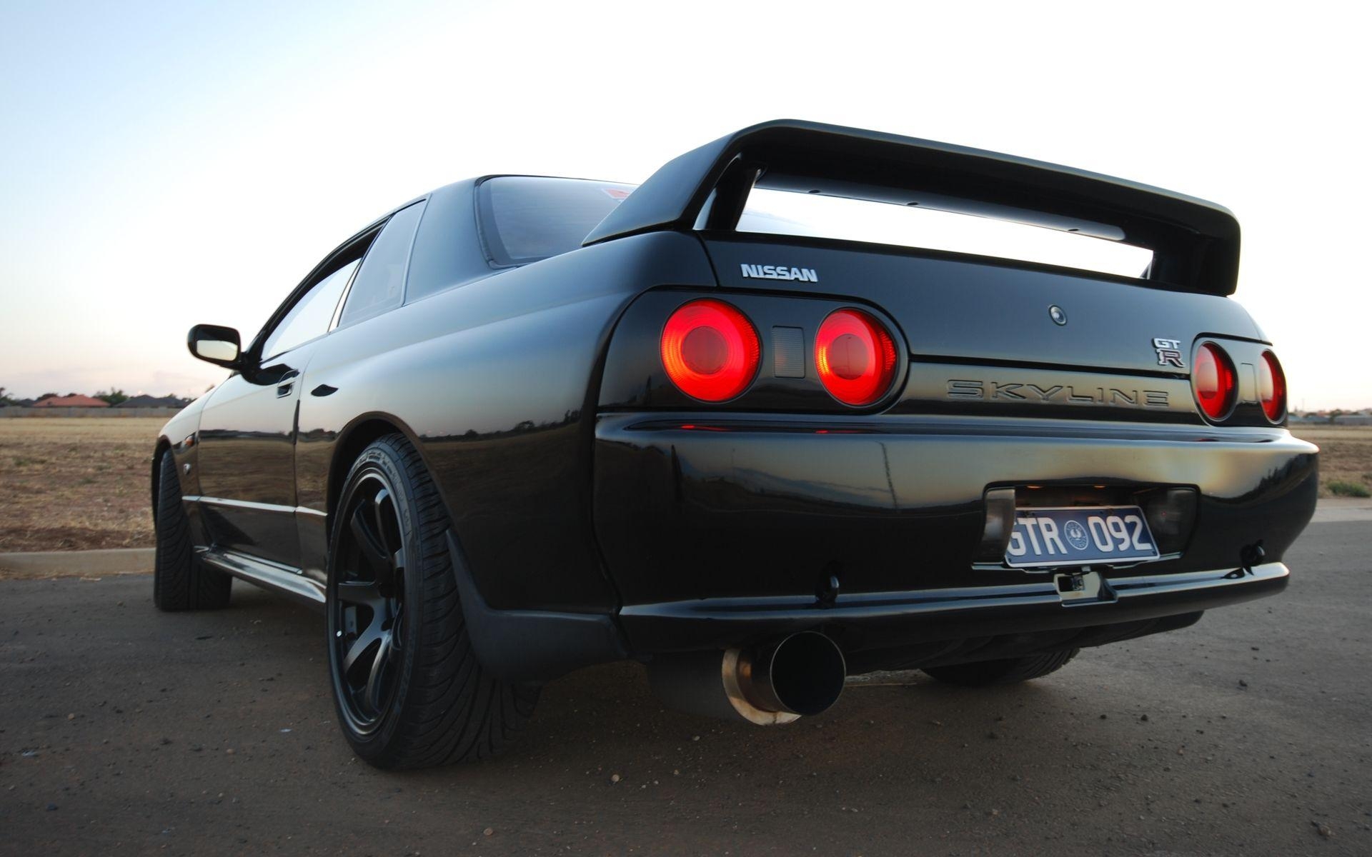 1920x1200 Cars, Nissan Skyline, Nissan Skyline R32 GT R, Tailight, Desktop