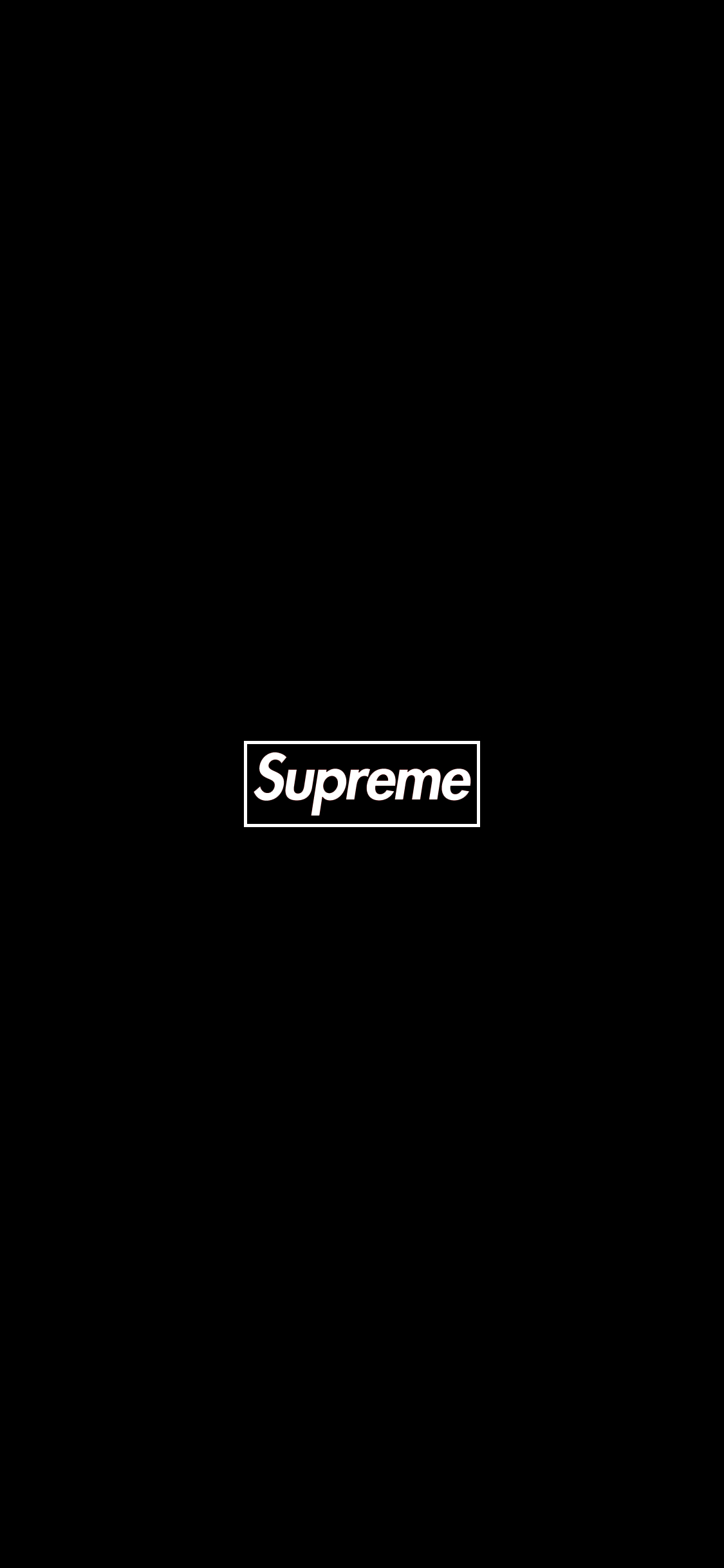 1130x2440 Black box logo. Supreme iphone wallpaper, Aesthetic iphone wallpaper, Supreme wallpaper, Phone