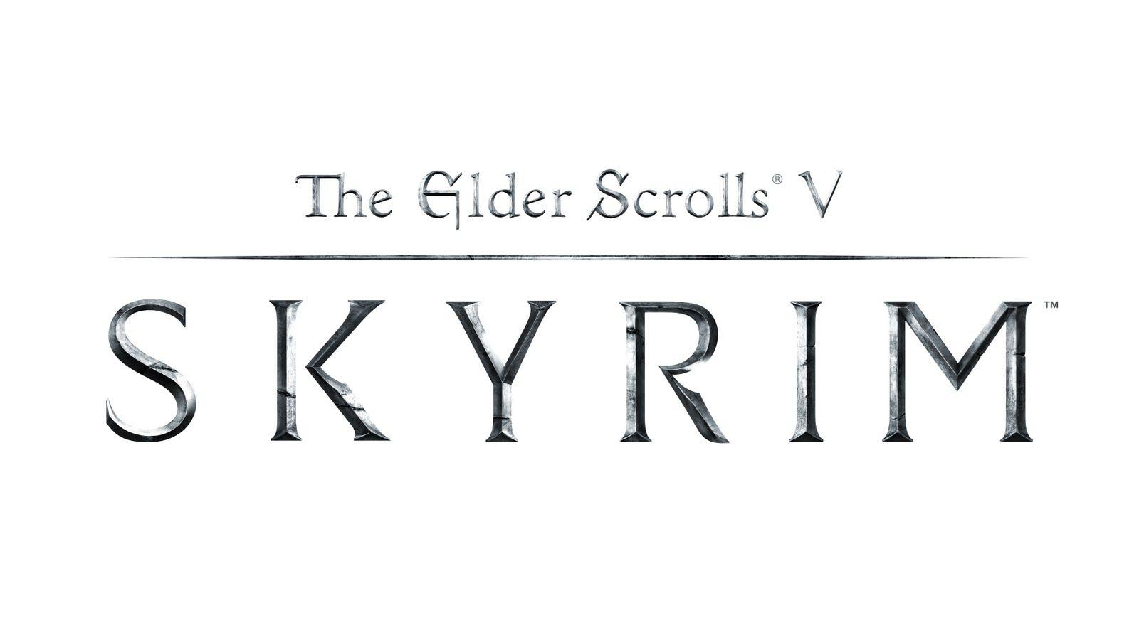 1600x900 Skyrim Logo Wallpaper 6555 1600 x 900, Desktop