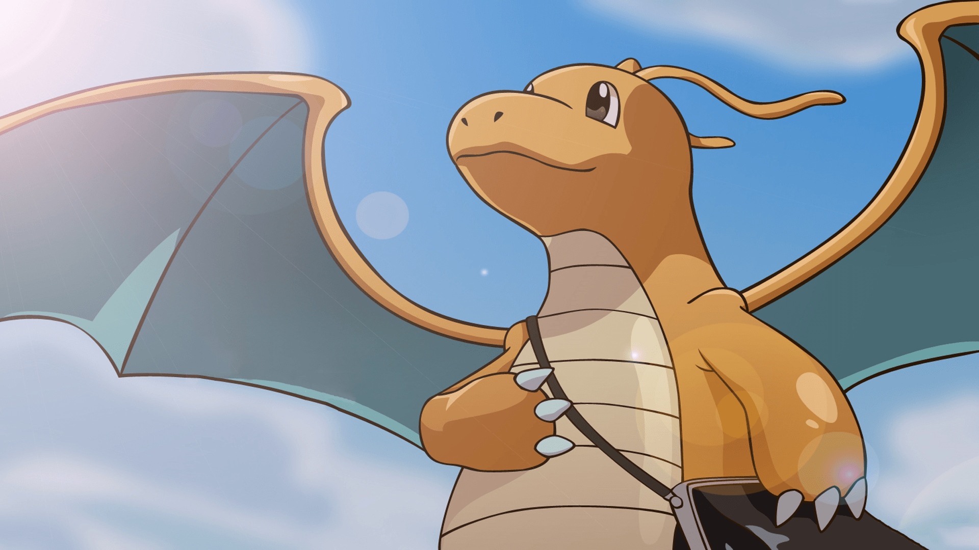 1920x1080 Simply: Dragonite Pokemon desktop bakcgrounds, Desktop