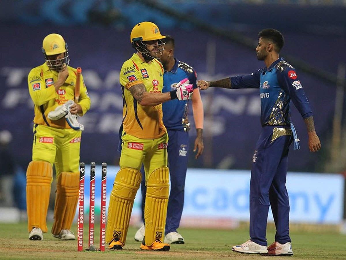 1200x900 MI Vs CSK Highlights, IPL 2020: Ambati Rayudu, Faf Du Plessis Guide Chennai Super Kings To 5 Wicket Win In Lung Opener. Cricket News Of India, Desktop