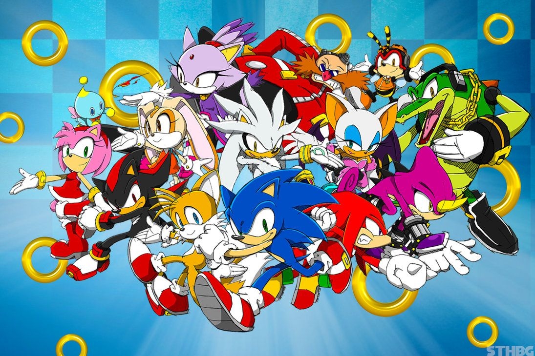 1100x730 Sonic The Hedgehog And Friends Wallpaper. Sonic, Sonic the hedgehog, Friends wallpaper, Desktop