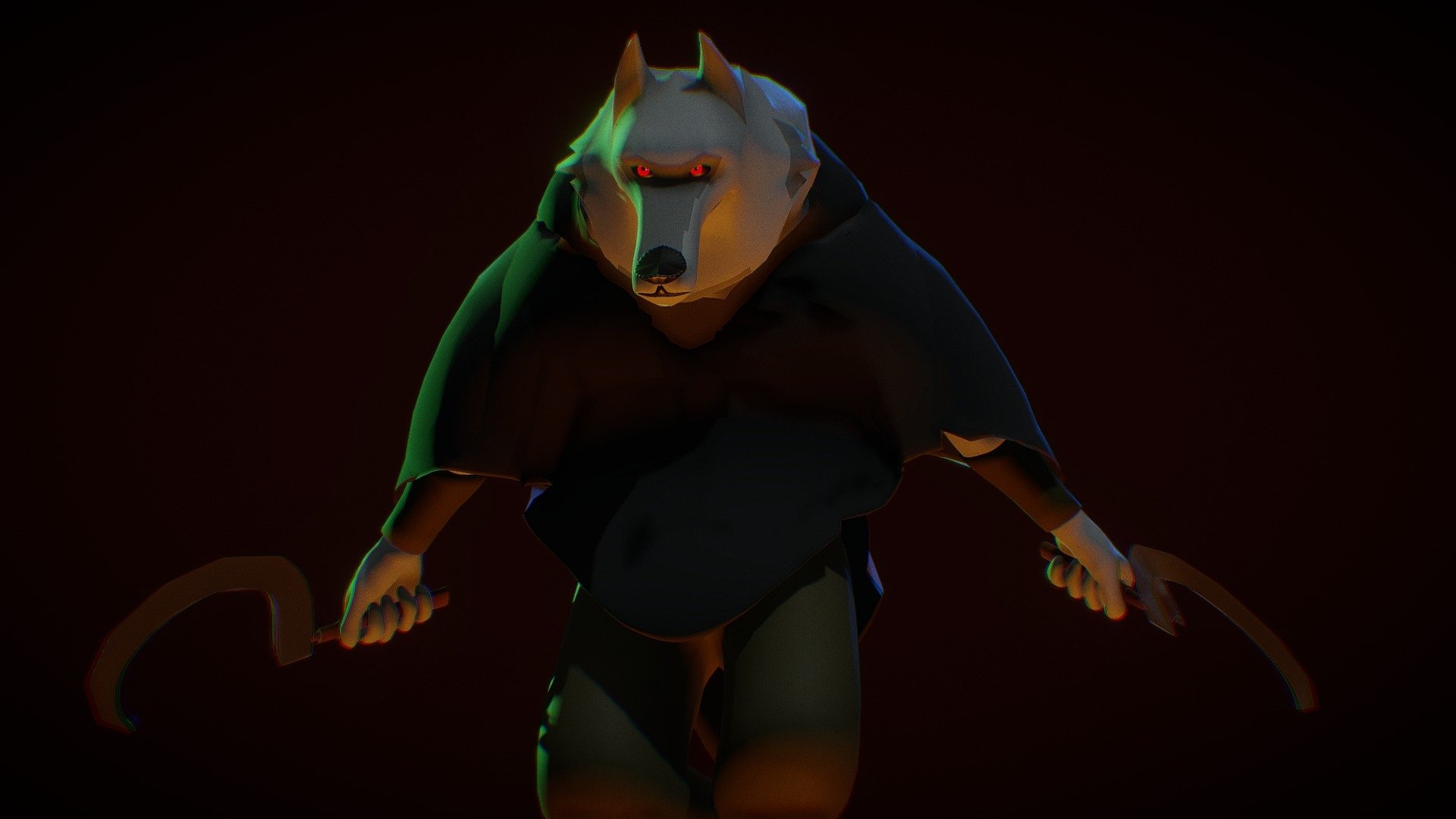 1920x1080 Big Bad Wolf from Puss In Boots, Desktop