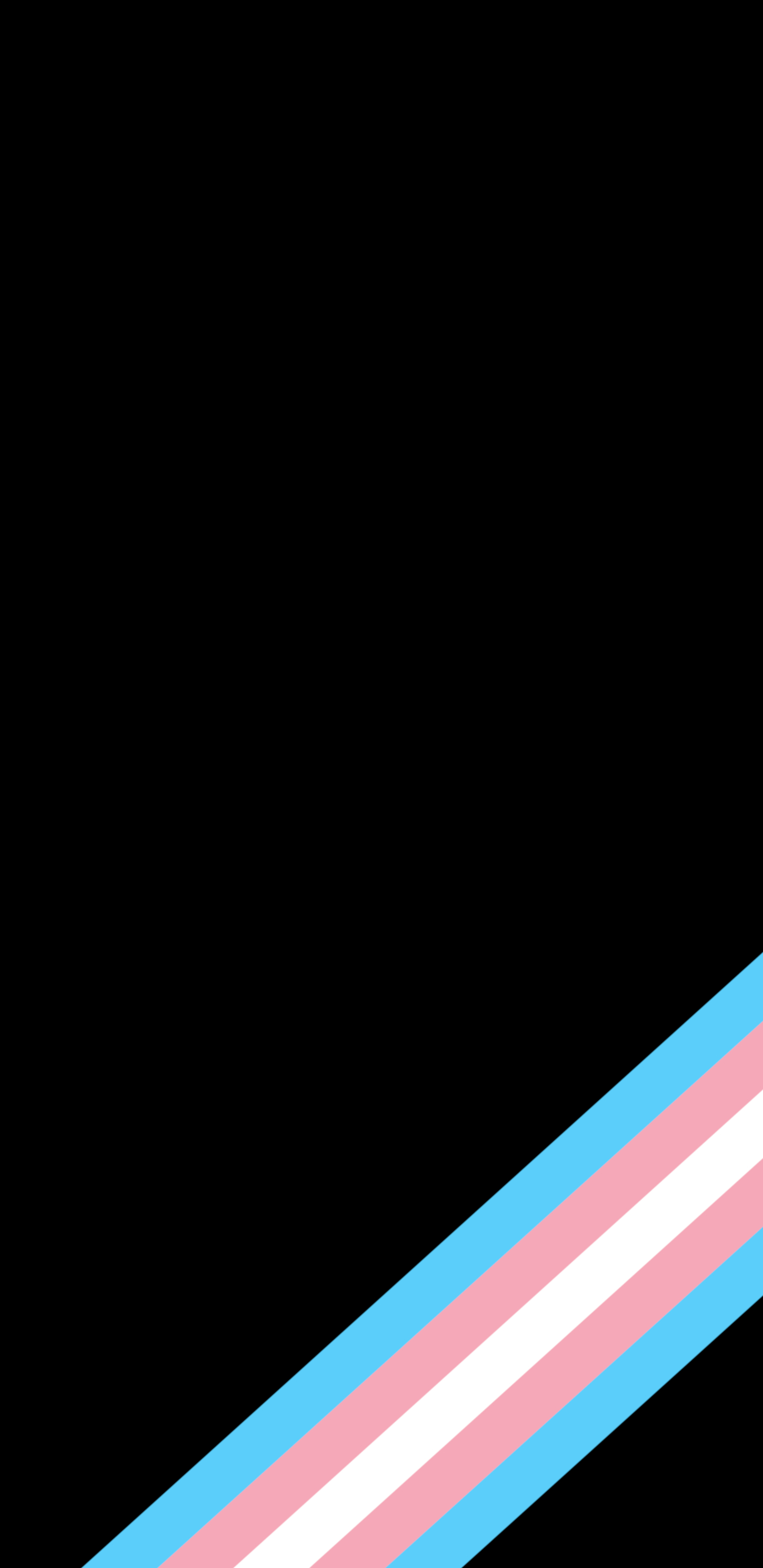 1440x2960 A minimal AMOLED wallpaper for the transgender community. 2960x1440, Phone