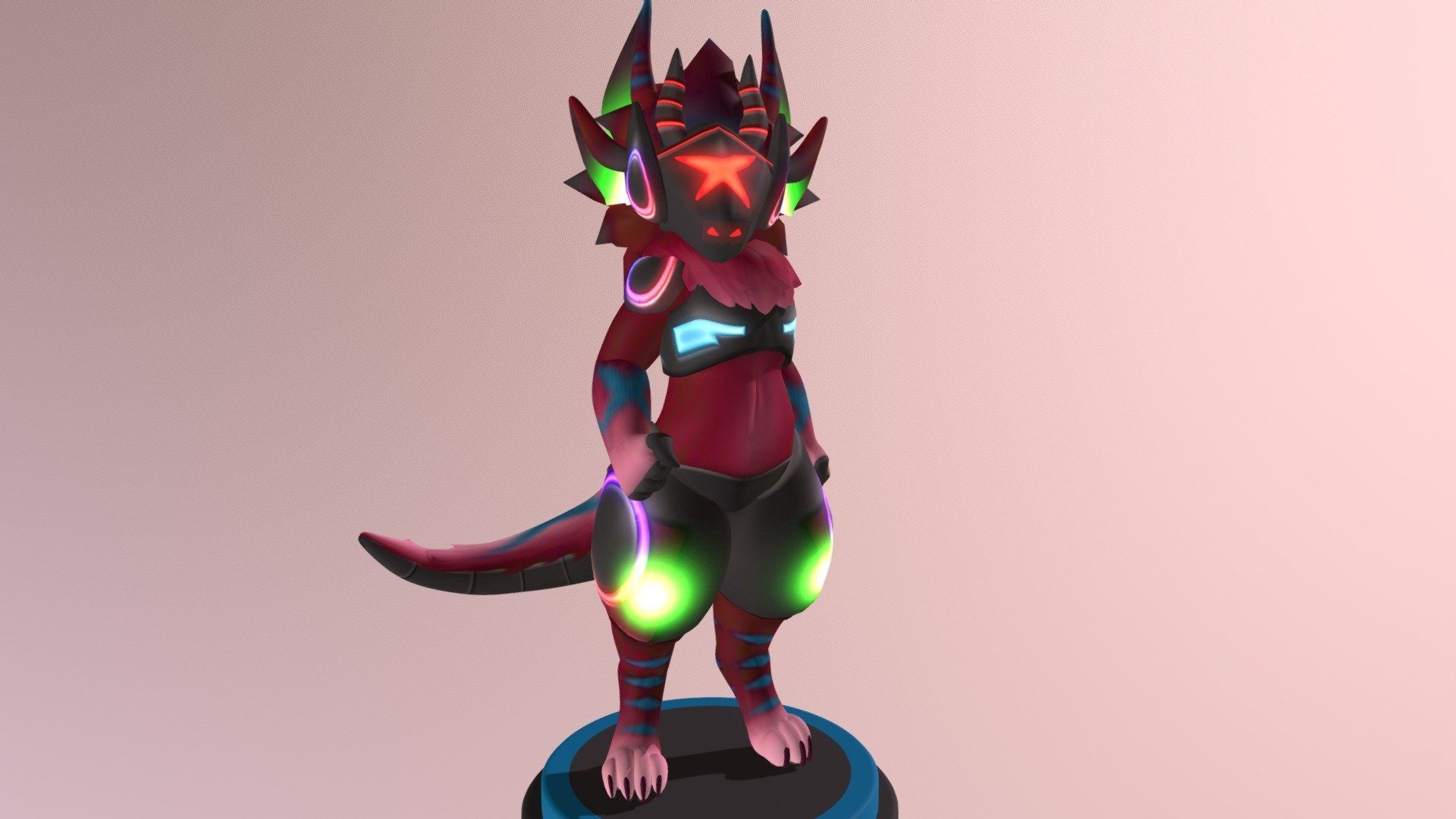 1920x1080 Protogen model by HickySnow [74f7836], Desktop