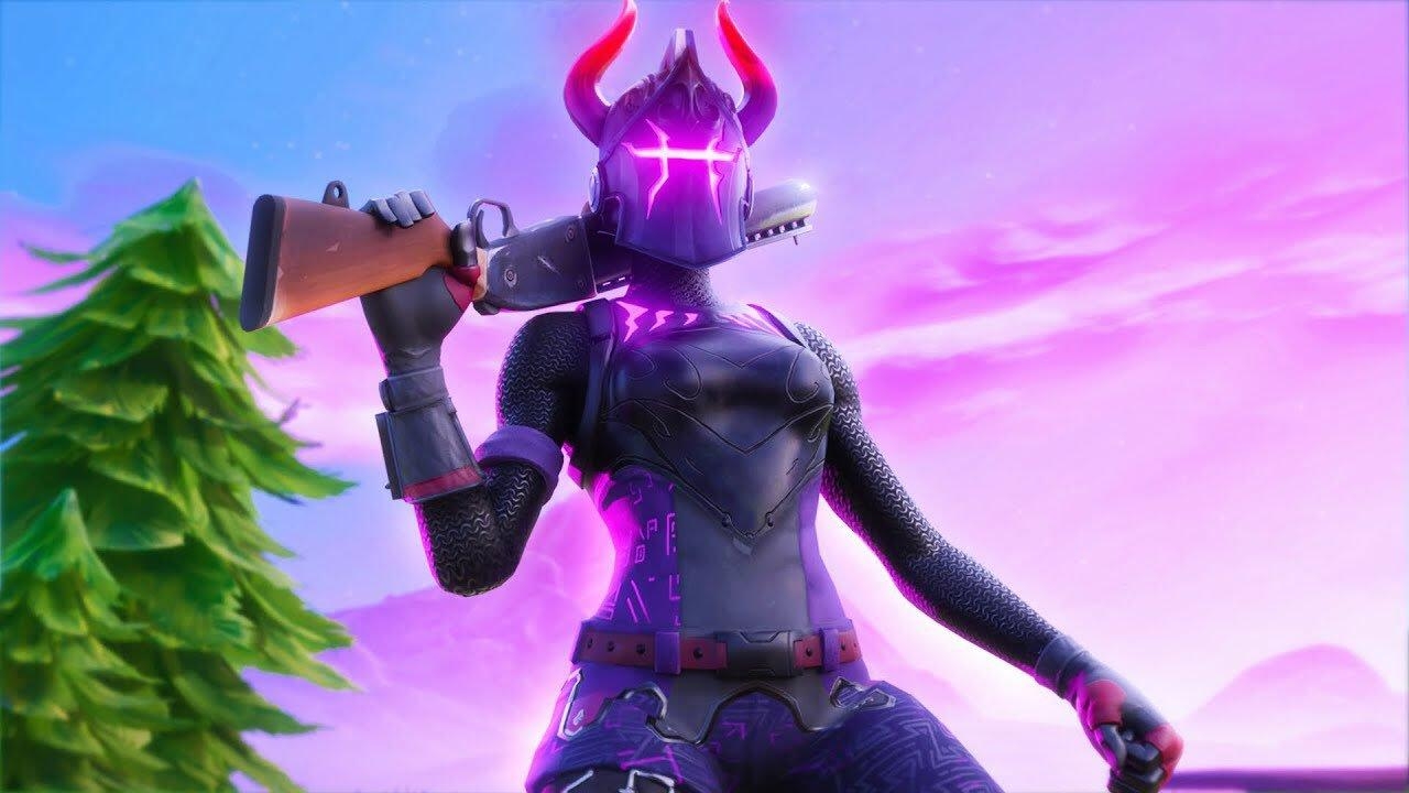 1280x720 Dark Red Knight Fortnite wallpaper, Desktop