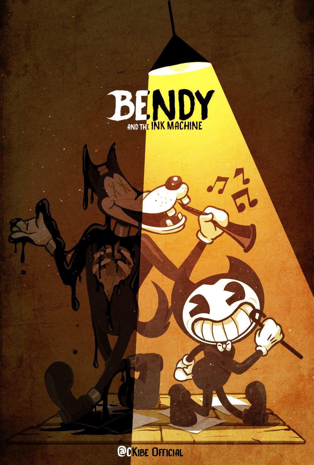 1030x1520 BENDY and the ink machine ANIMATION, Phone